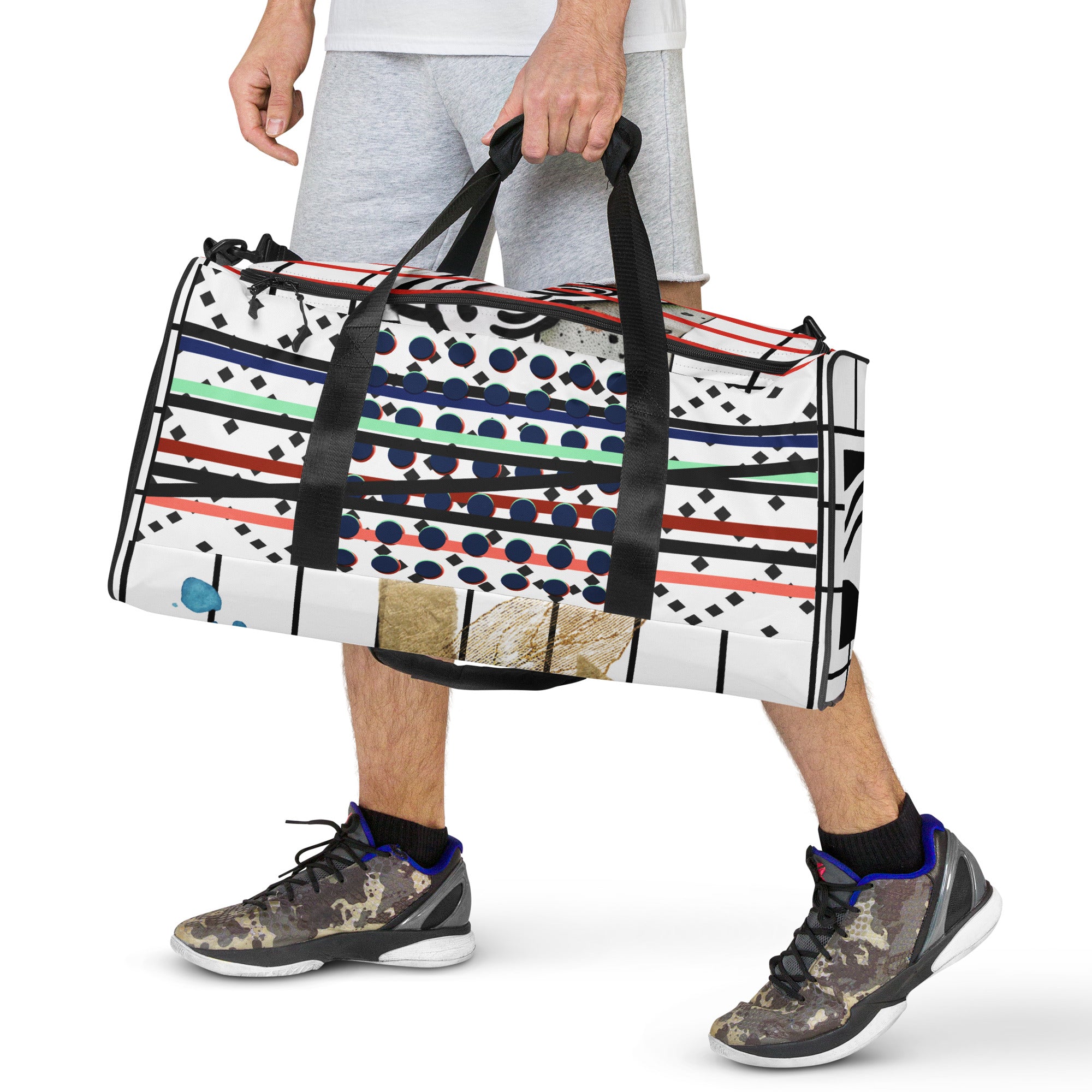 Crispy AF (Abstract Fashion) Duffle bag