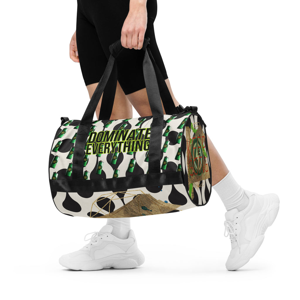 Dominate Everything All-over print gym bag