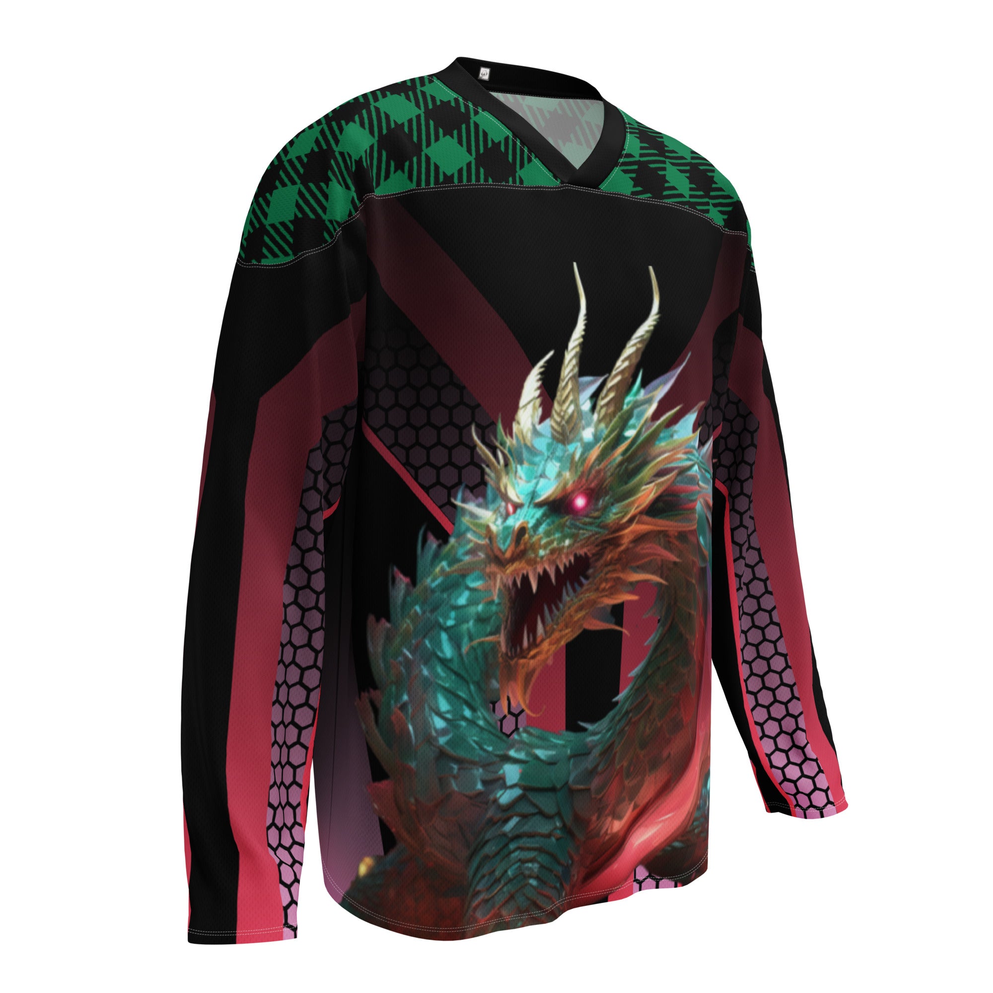 Dragon Style Recycled hockey fan jersey