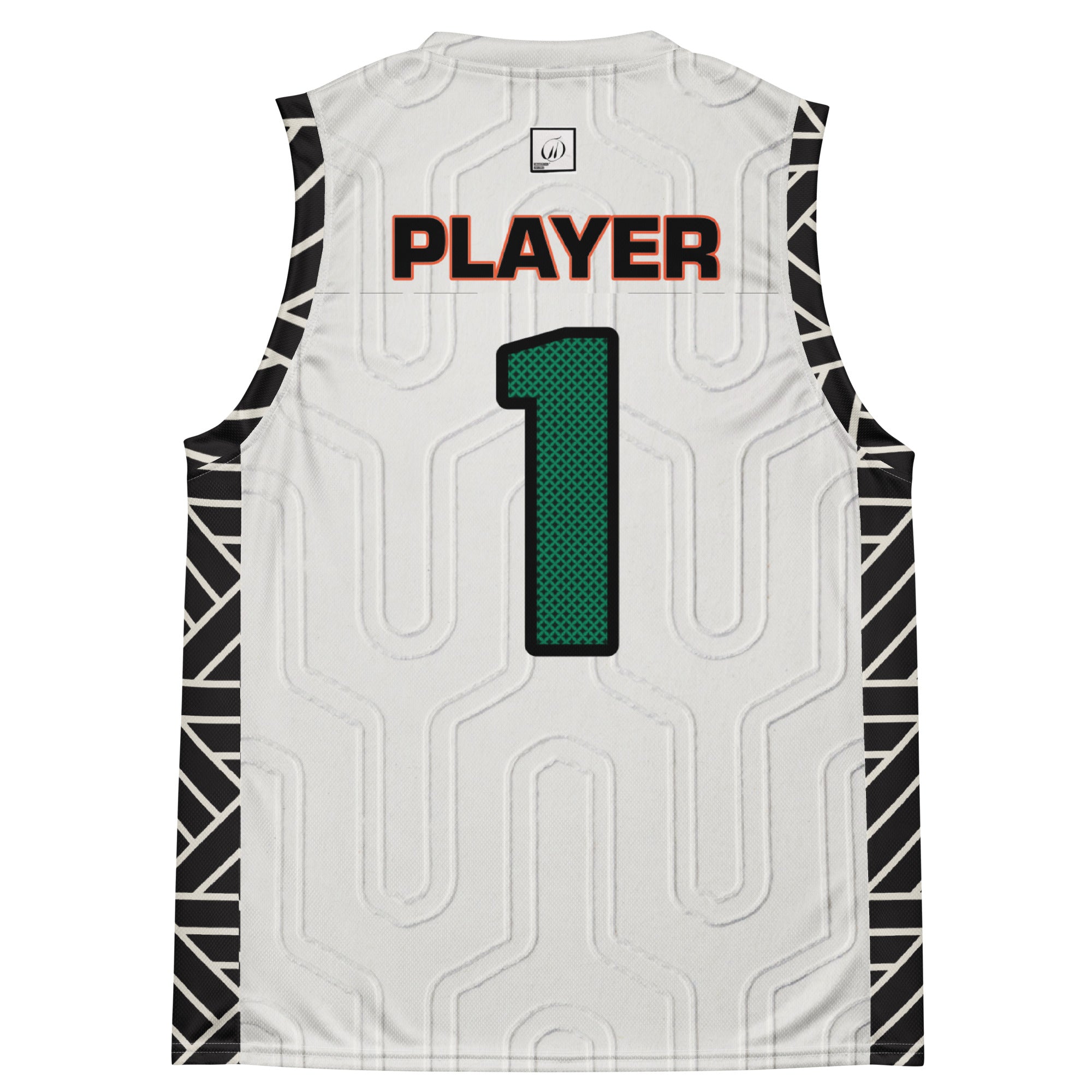 Presence over Presentation Recycled unisex basketball jersey