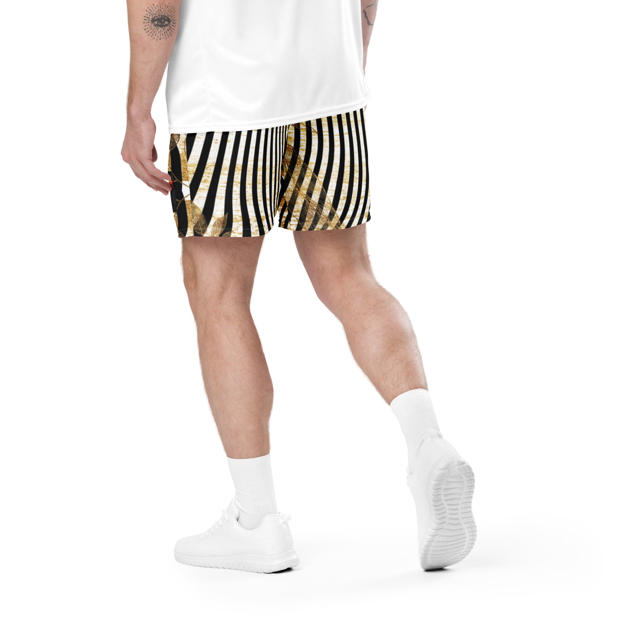 Jungle Jumper Unisex mesh shorts