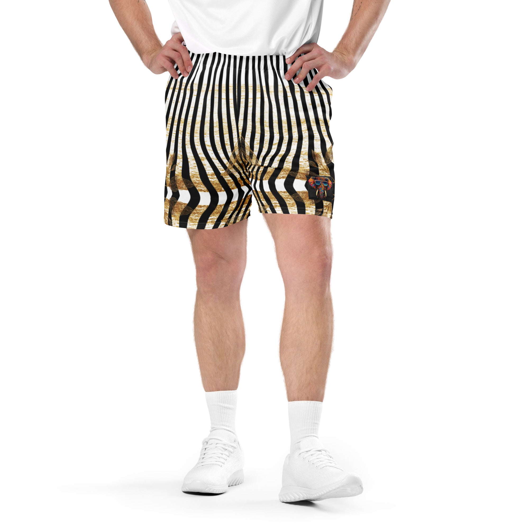 Jungle Jumper Unisex mesh shorts