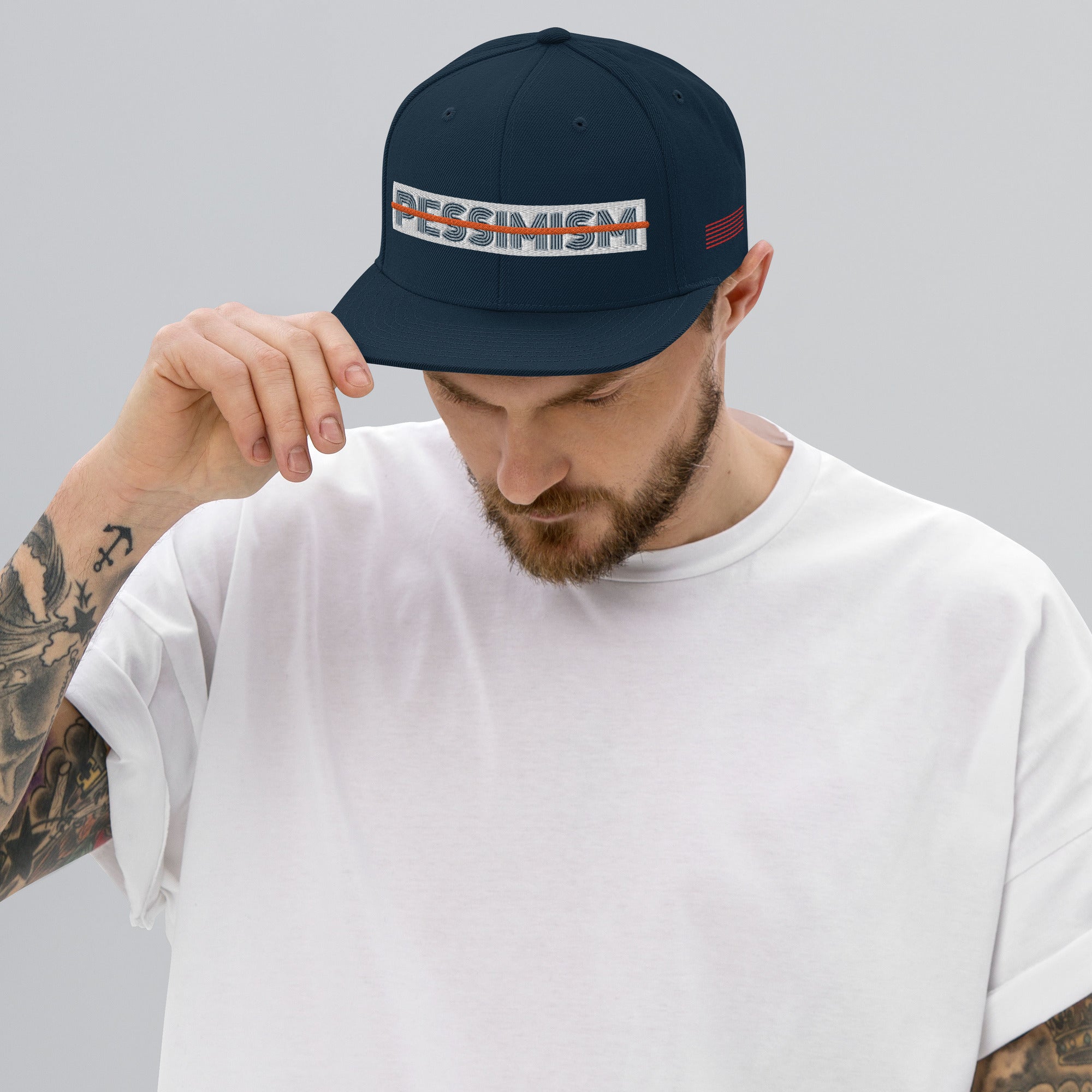 Unplug Pessimism Snapback Hat