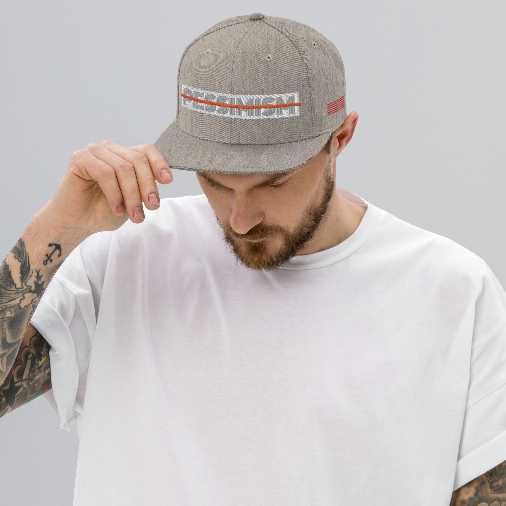 Unplug Pessimism Snapback Hat