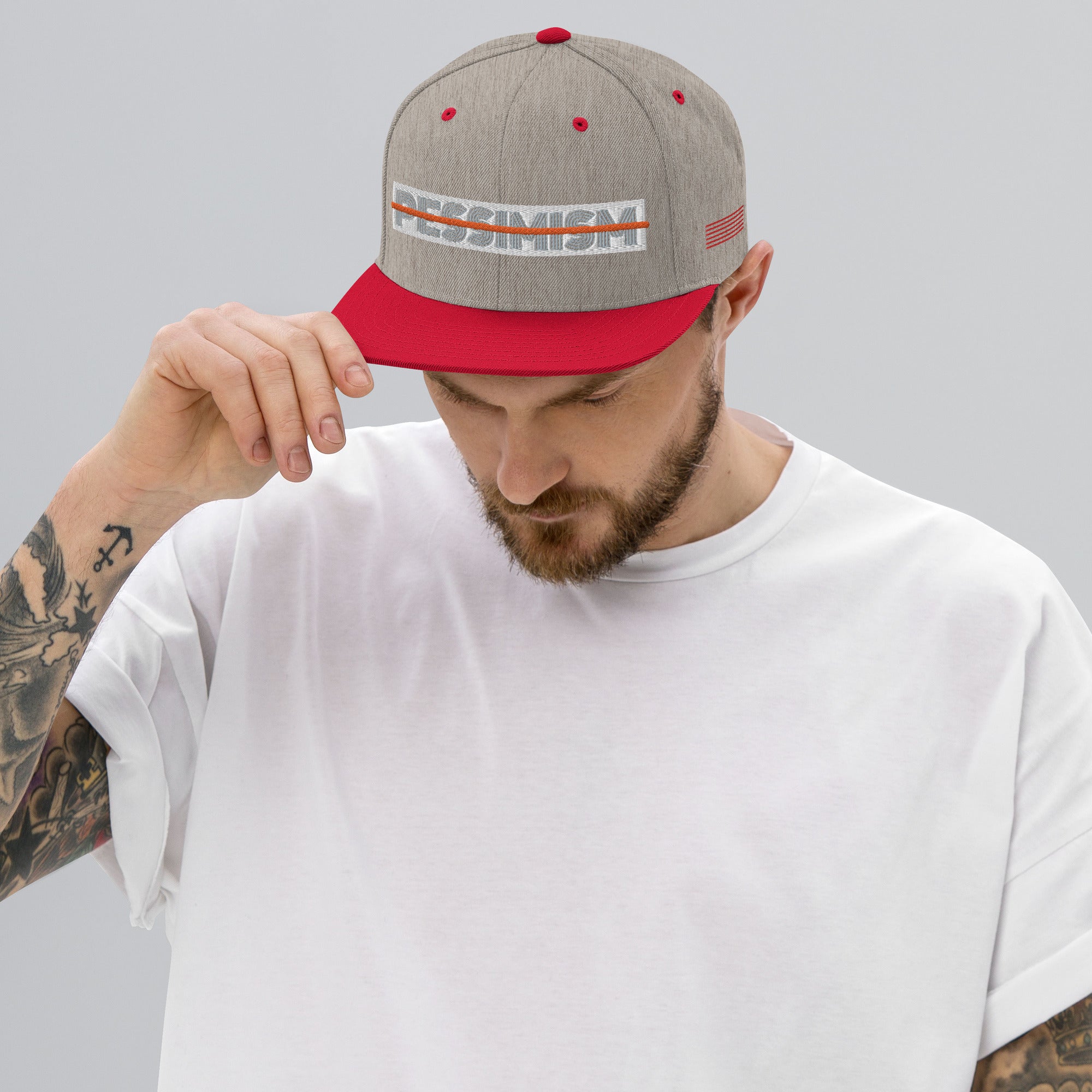 Unplug Pessimism Snapback Hat