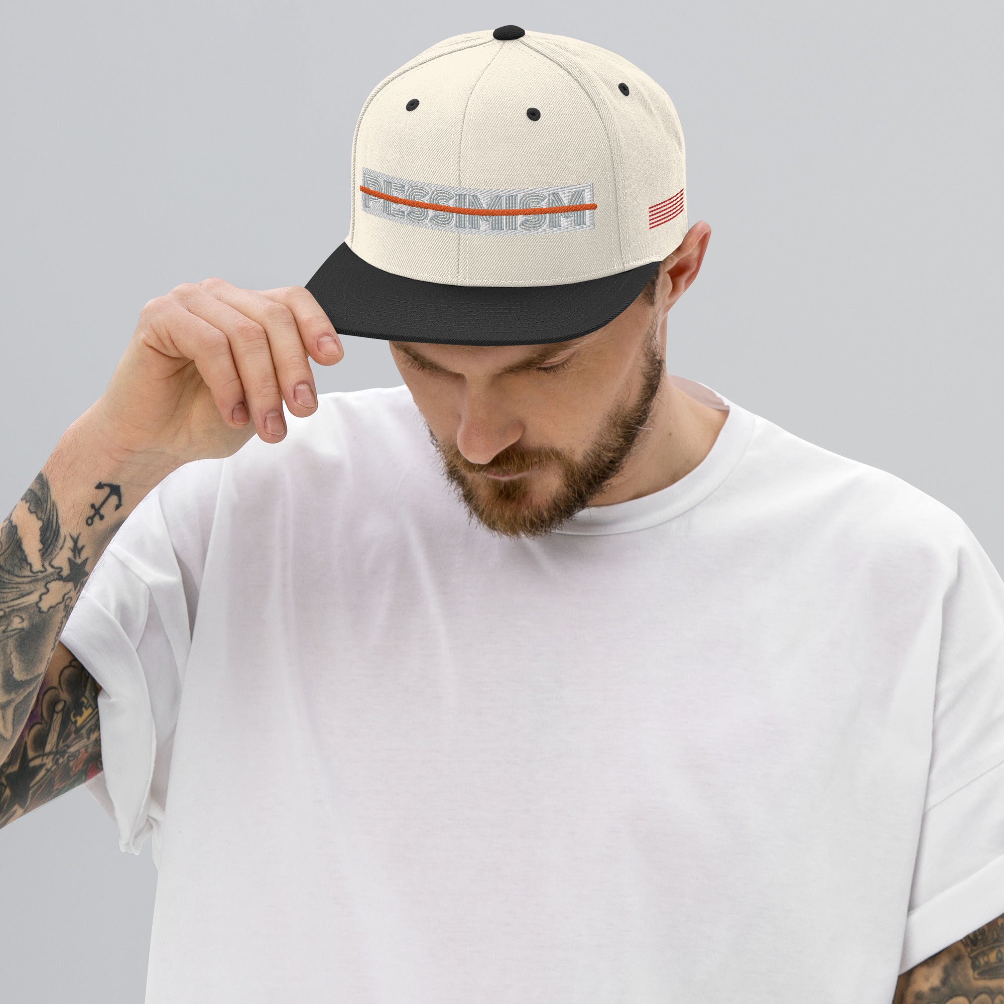 Unplug Pessimism Snapback Hat