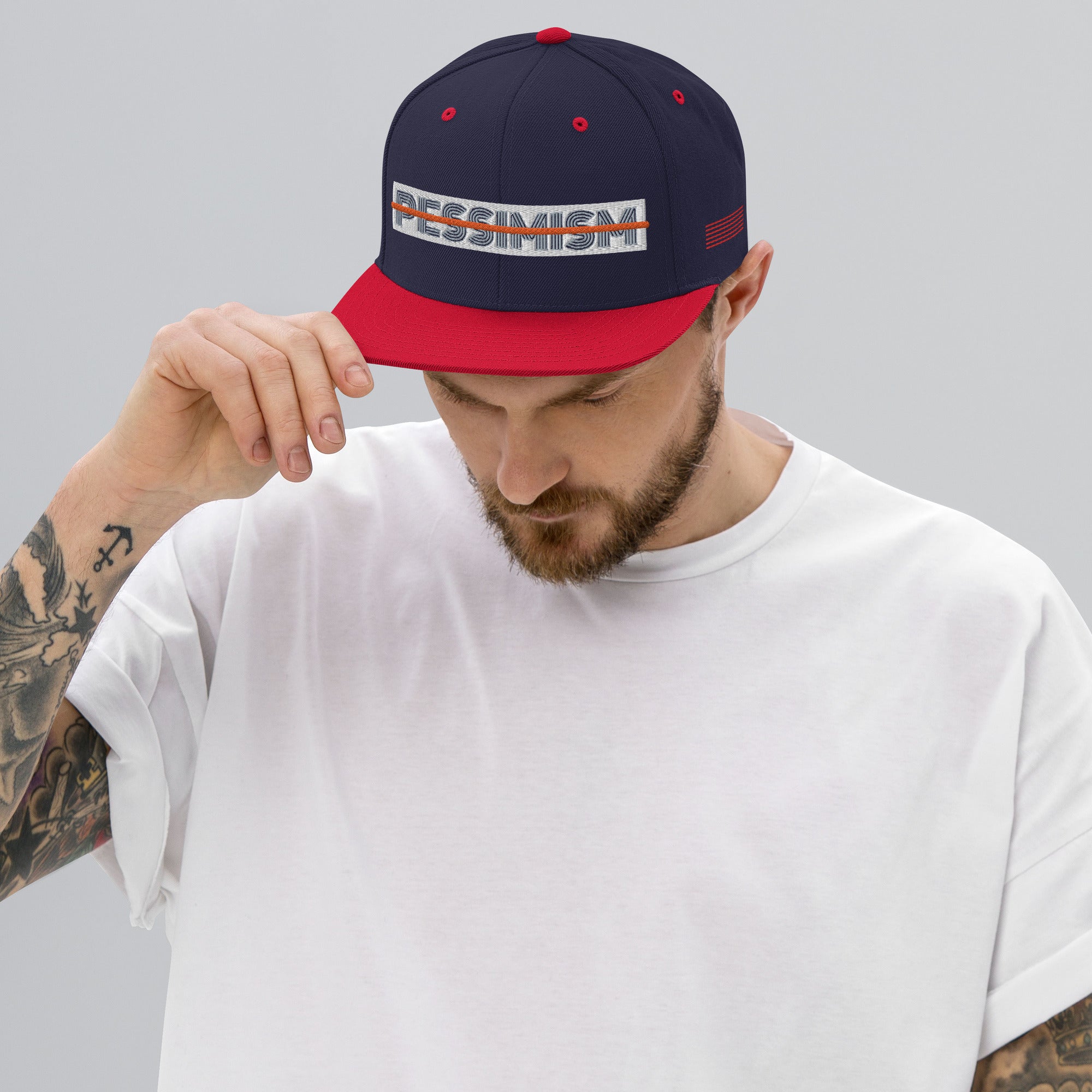 Unplug Pessimism Snapback Hat