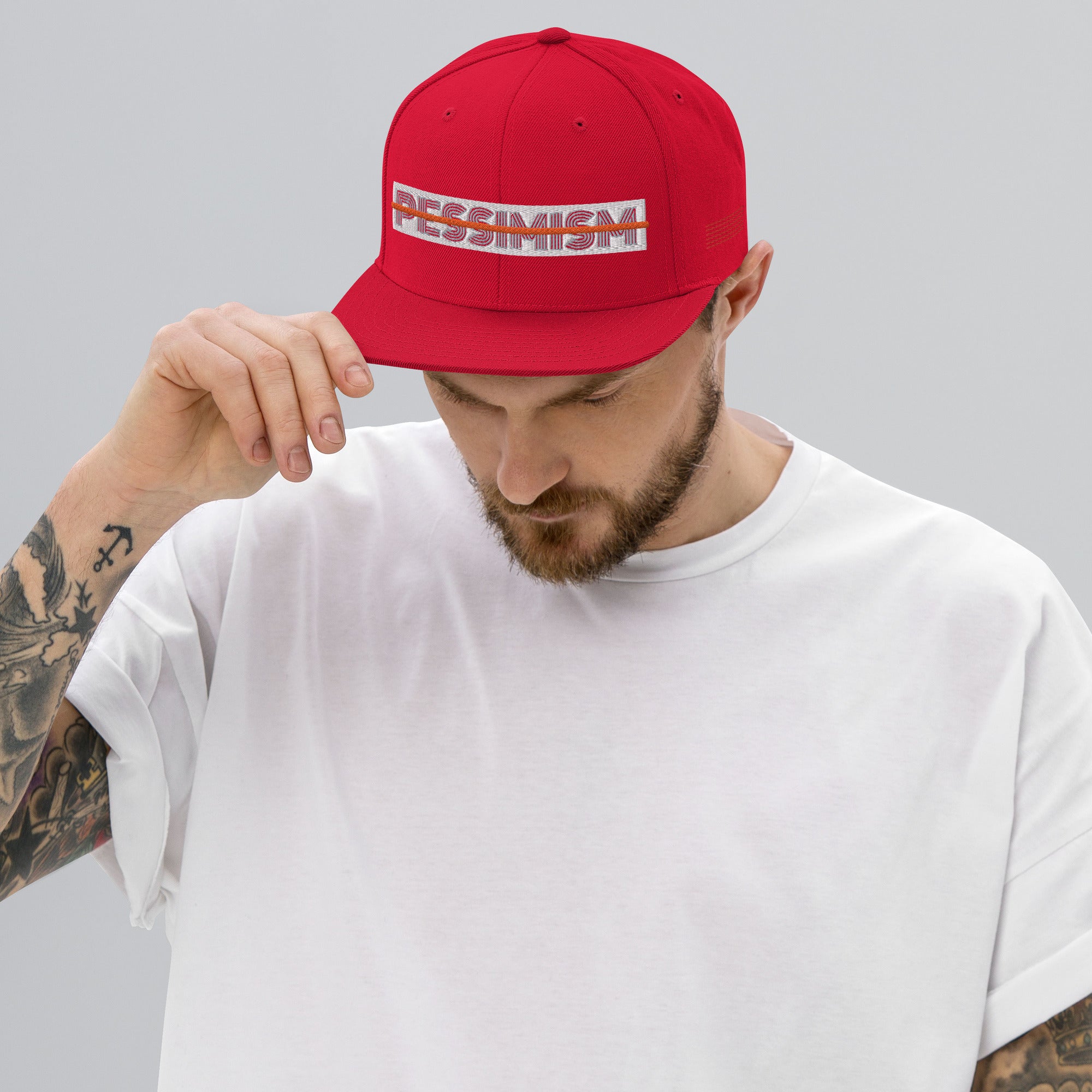 Unplug Pessimism Snapback Hat