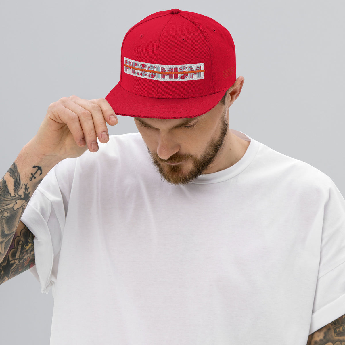Unplug Pessimism Snapback Hat