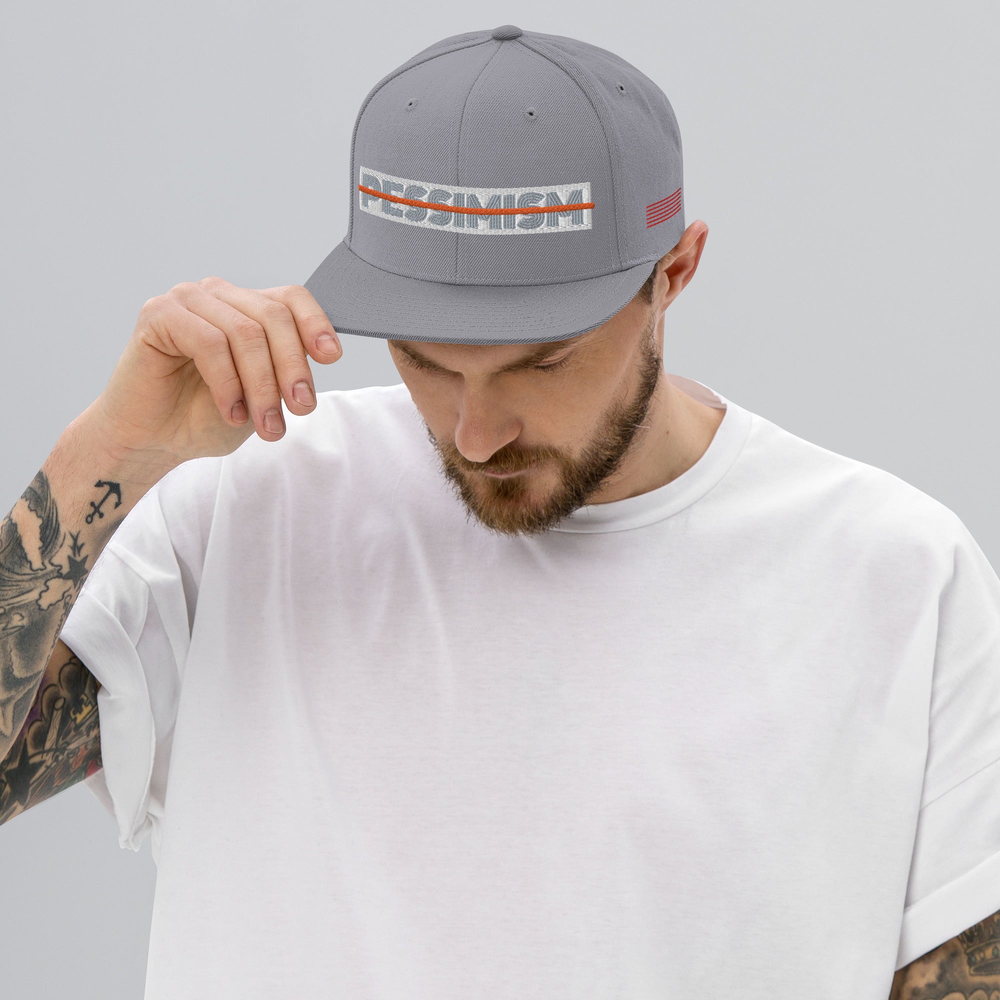 Unplug Pessimism Snapback Hat