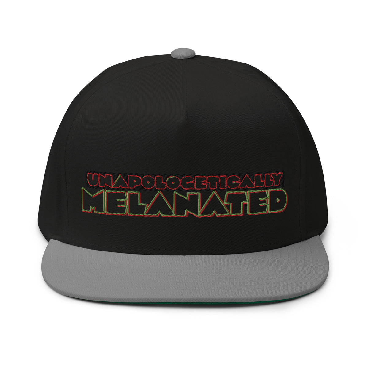 Unapologetically Melanated Flat Bill Cap