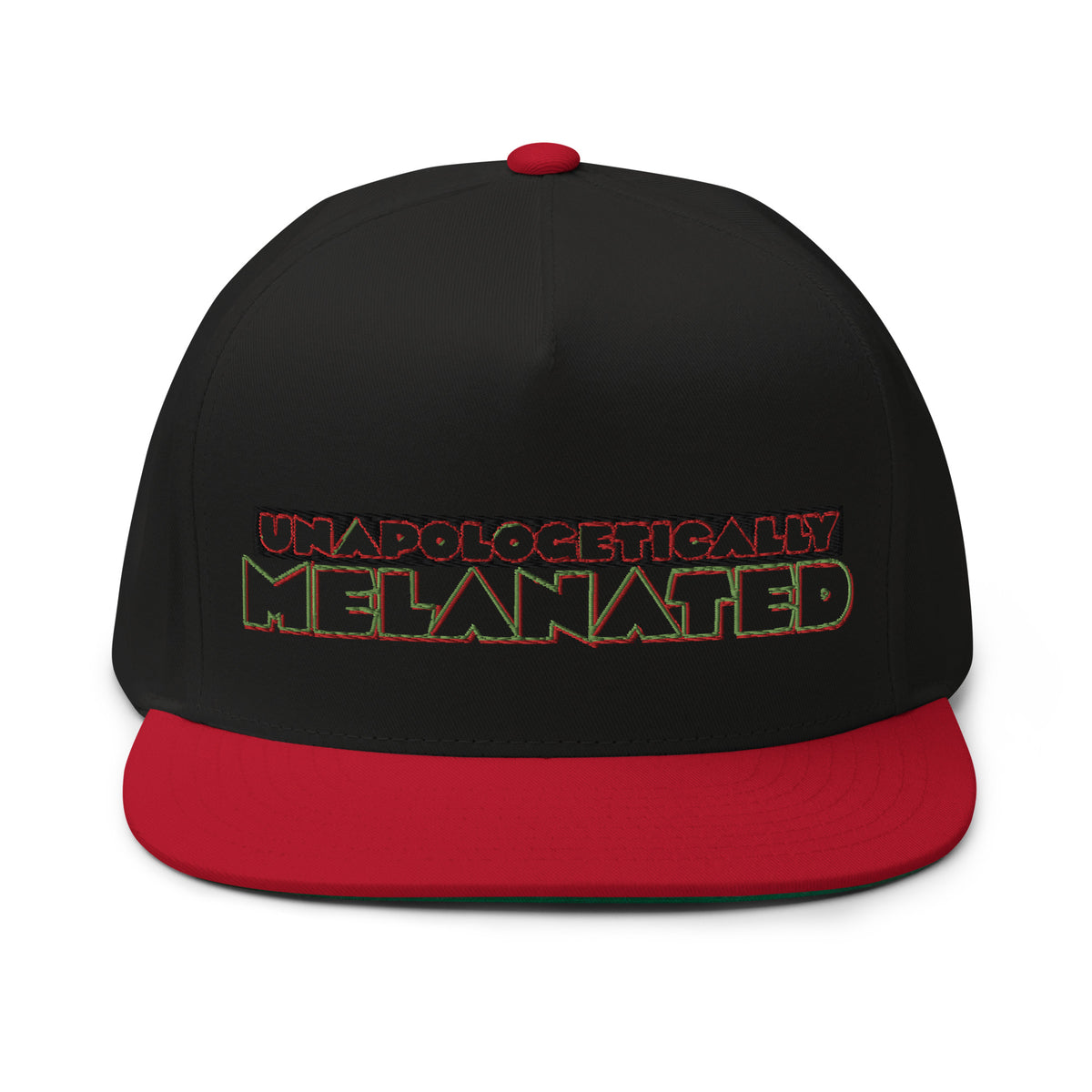 Unapologetically Melanated Flat Bill Cap