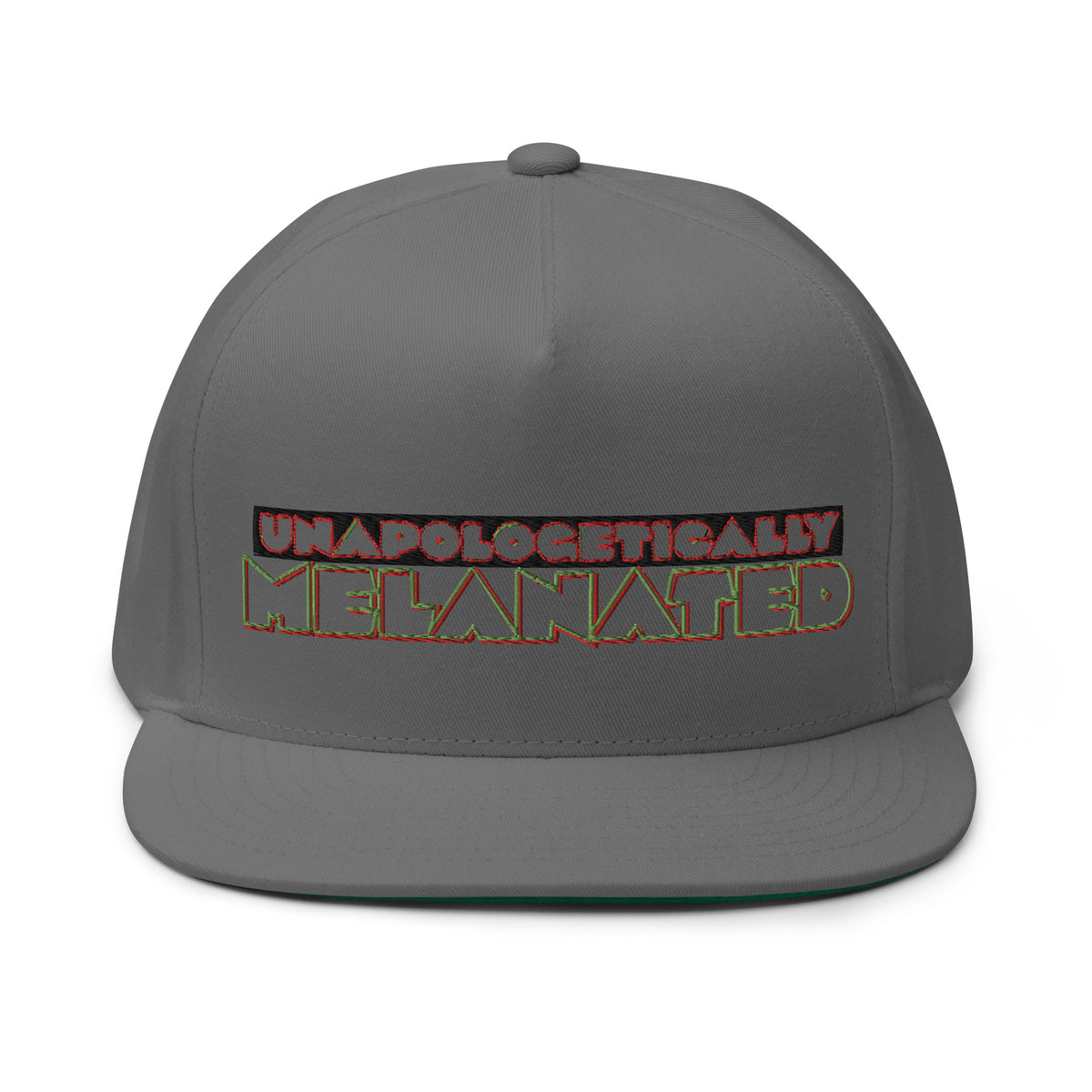 Unapologetically Melanated Flat Bill Cap