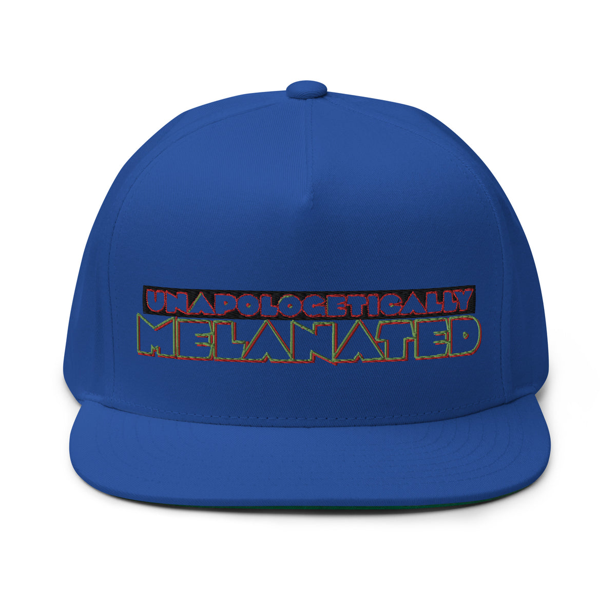 Unapologetically Melanated Flat Bill Cap