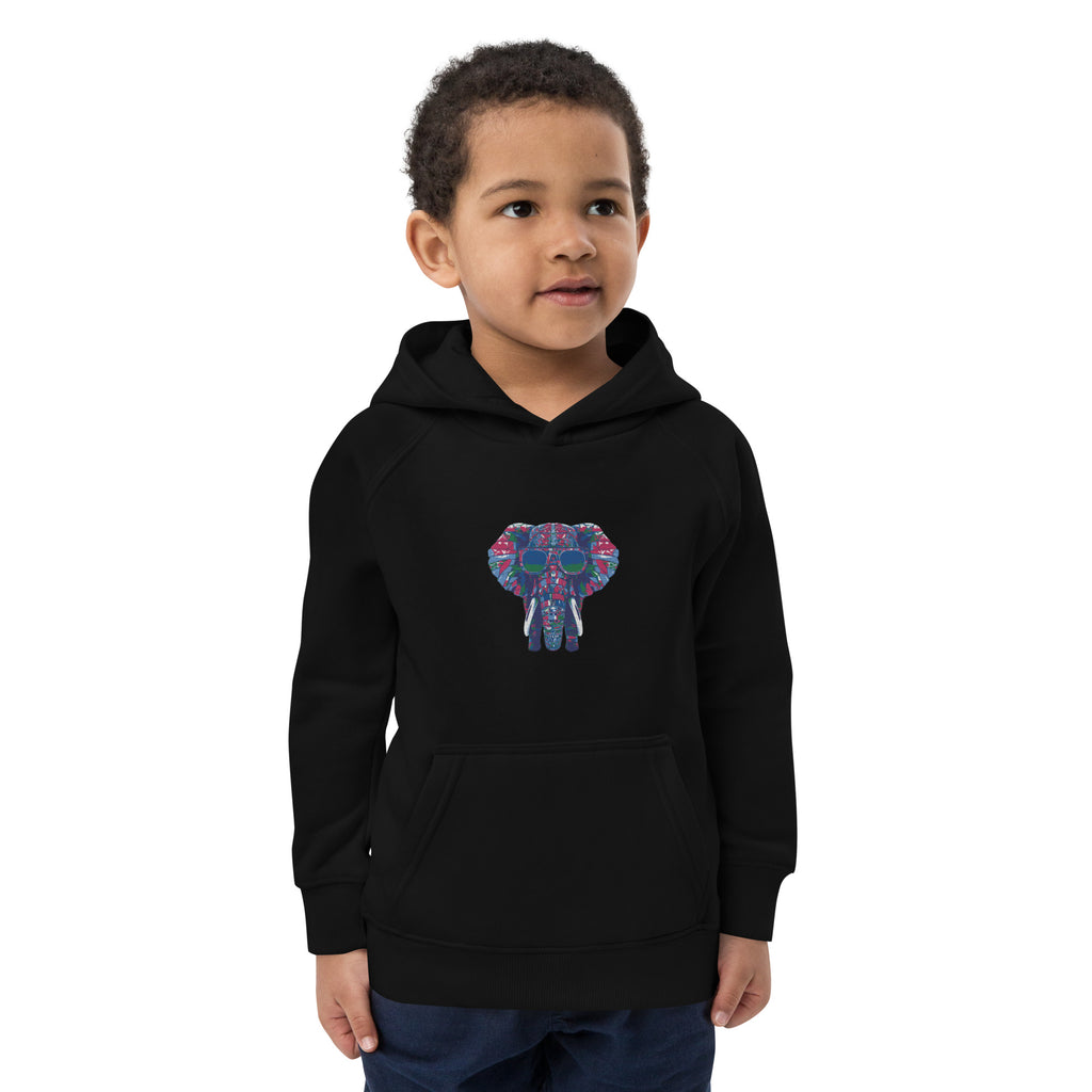 Elephants are Cool Kids eco hoodie