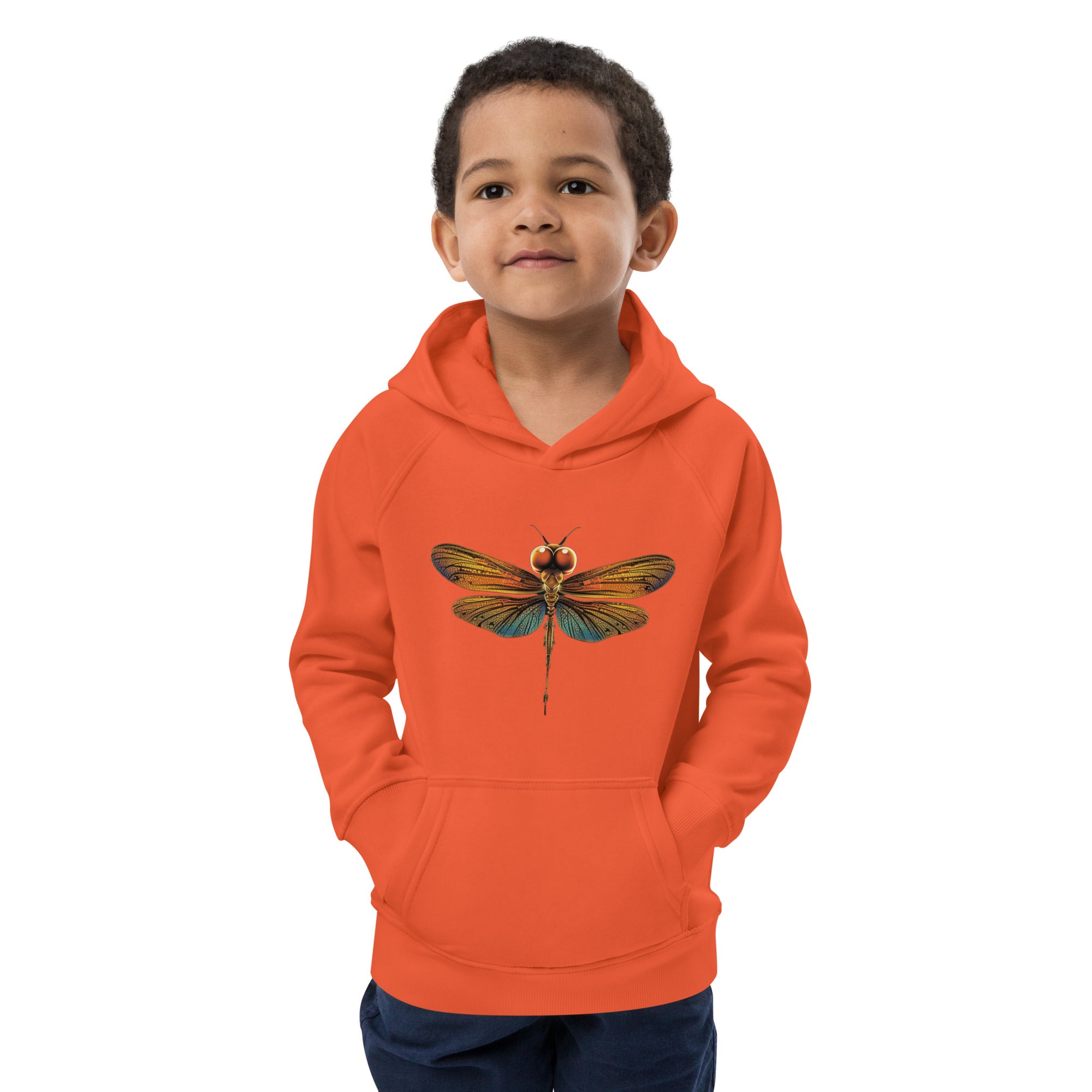 Dragonfly Crew Kids eco hoodie