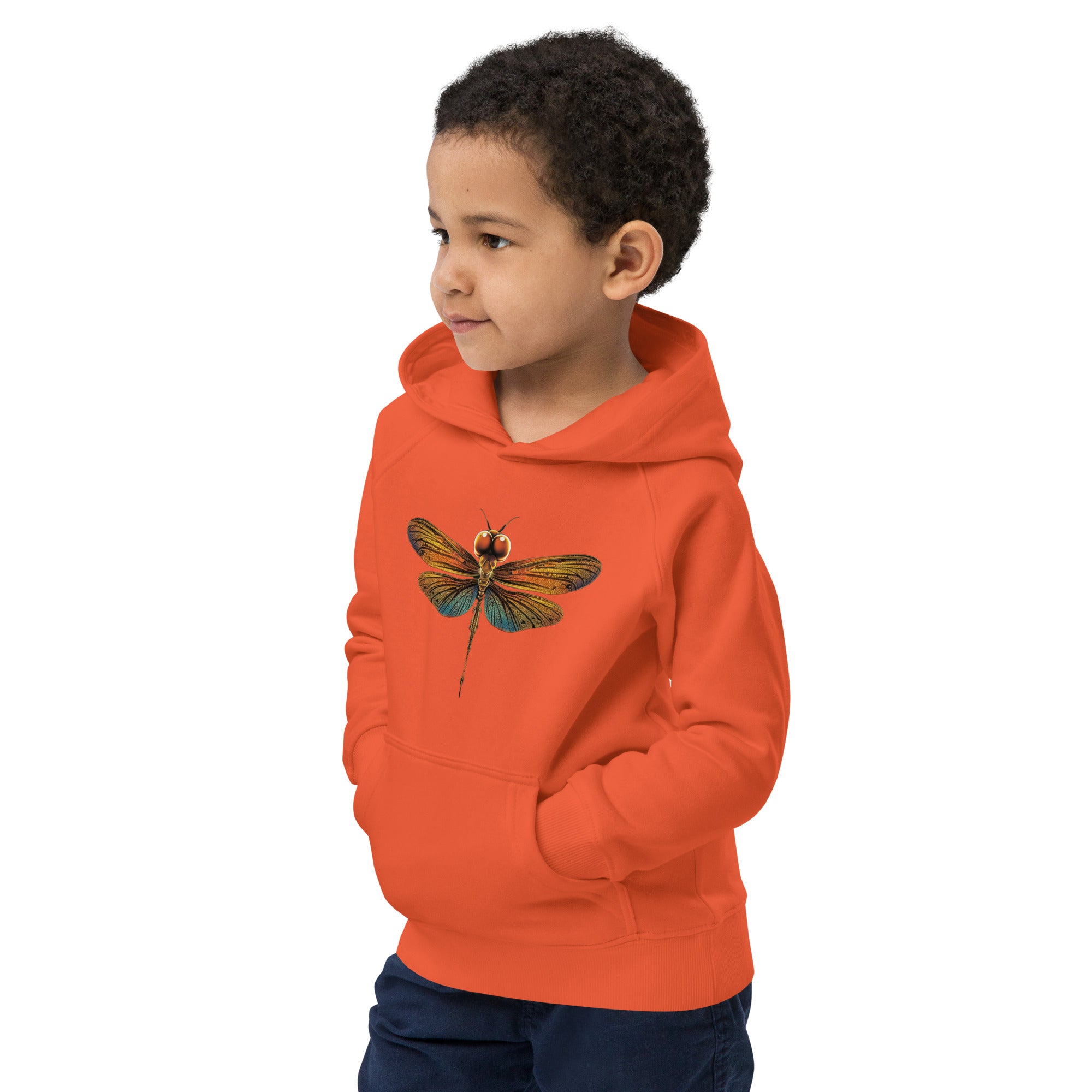 Dragonfly Crew Kids eco hoodie