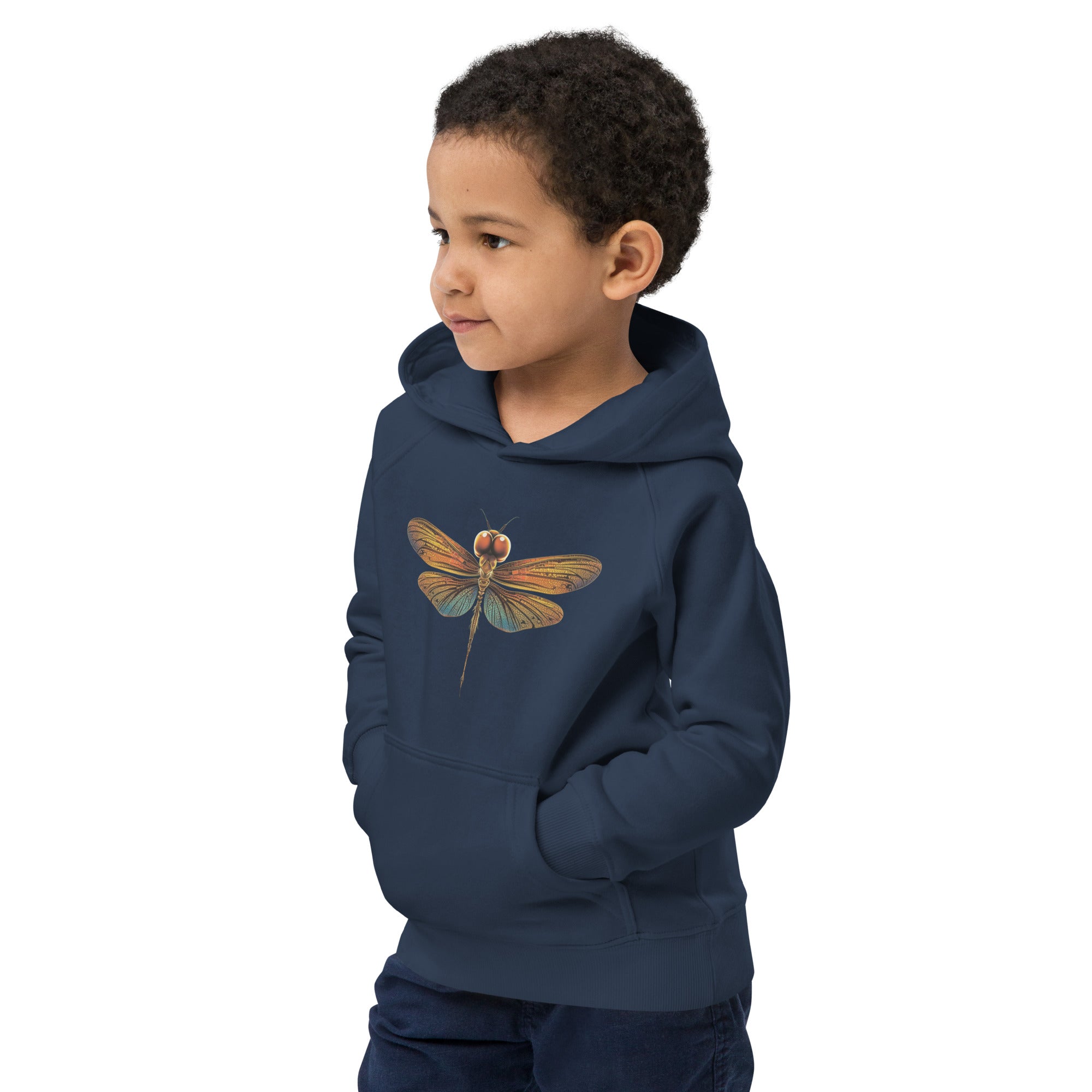 Dragonfly Crew Kids eco hoodie