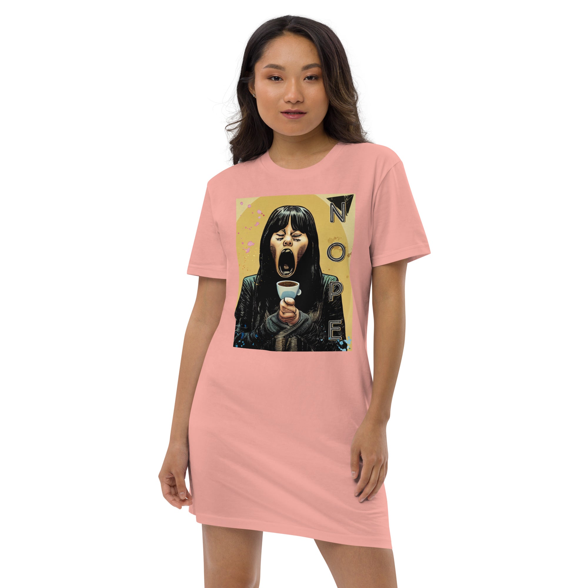 Nope, Not yet Organic cotton t-shirt dress