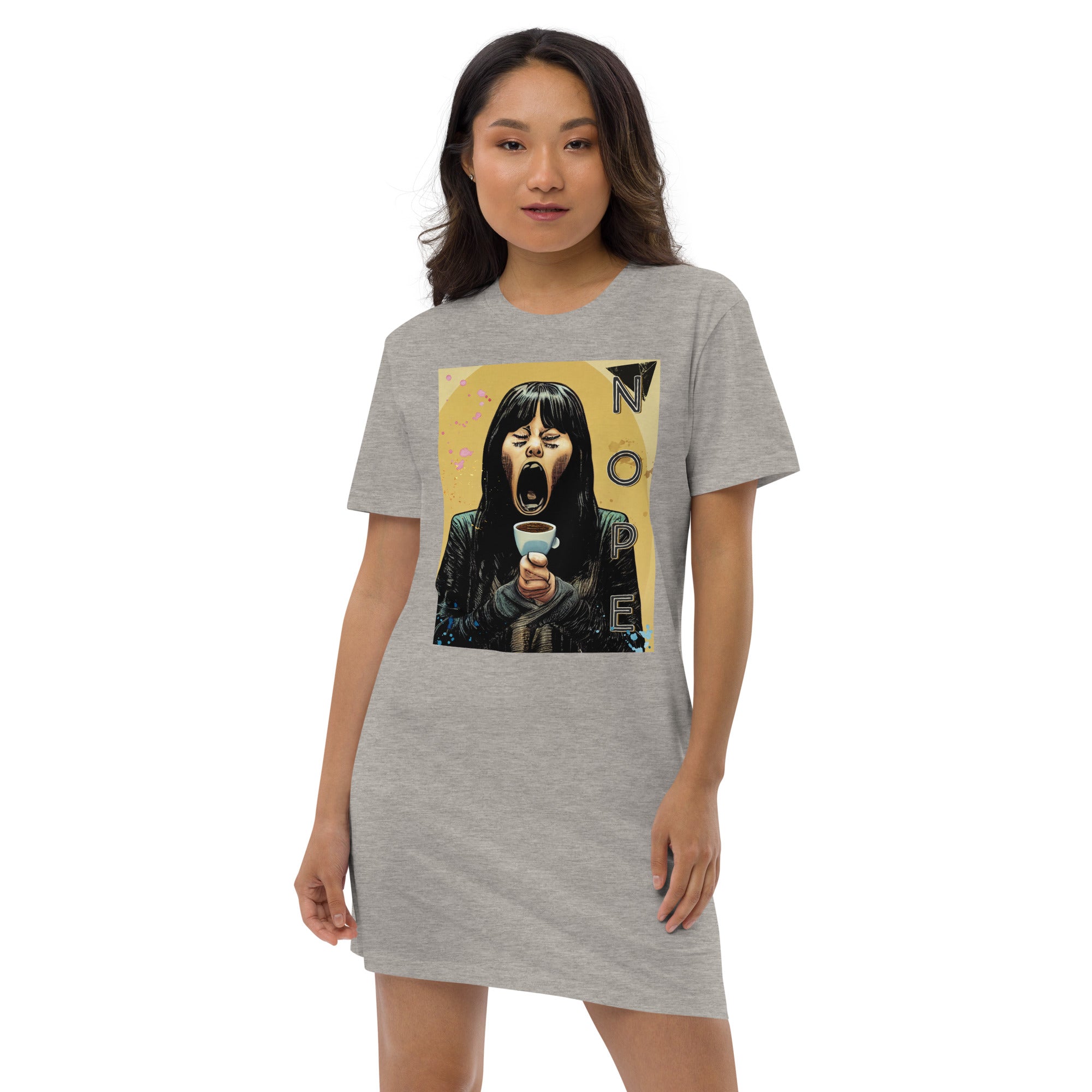 Nope, Not yet Organic cotton t-shirt dress