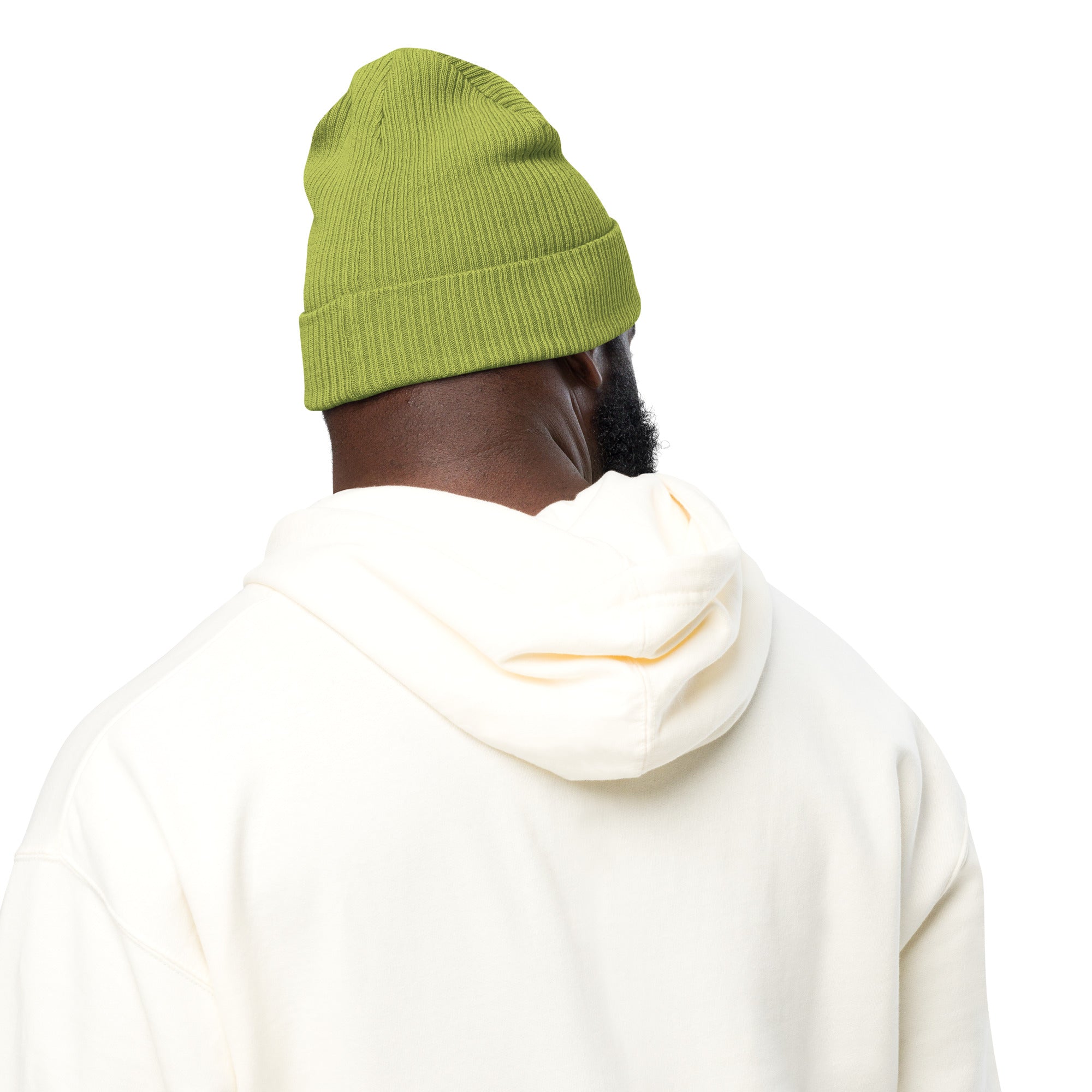 Unapologetically Melanated Organic ribbed beanie