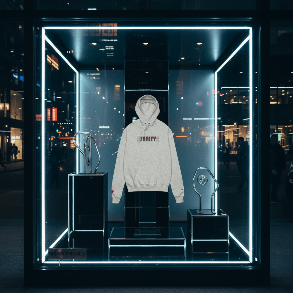 Vanity Unplugged Unisex Champion hoodie