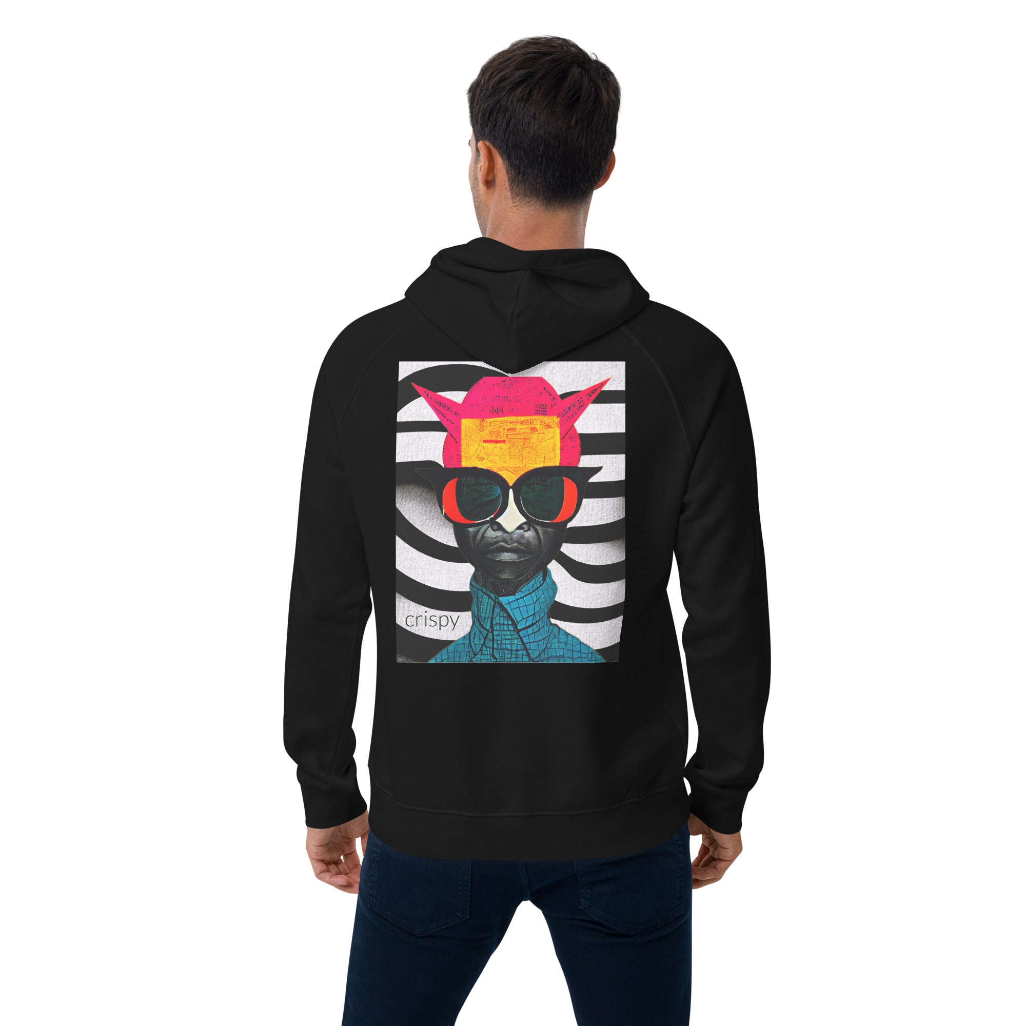 Cap Culture Crispy Unisex eco raglan hoodie