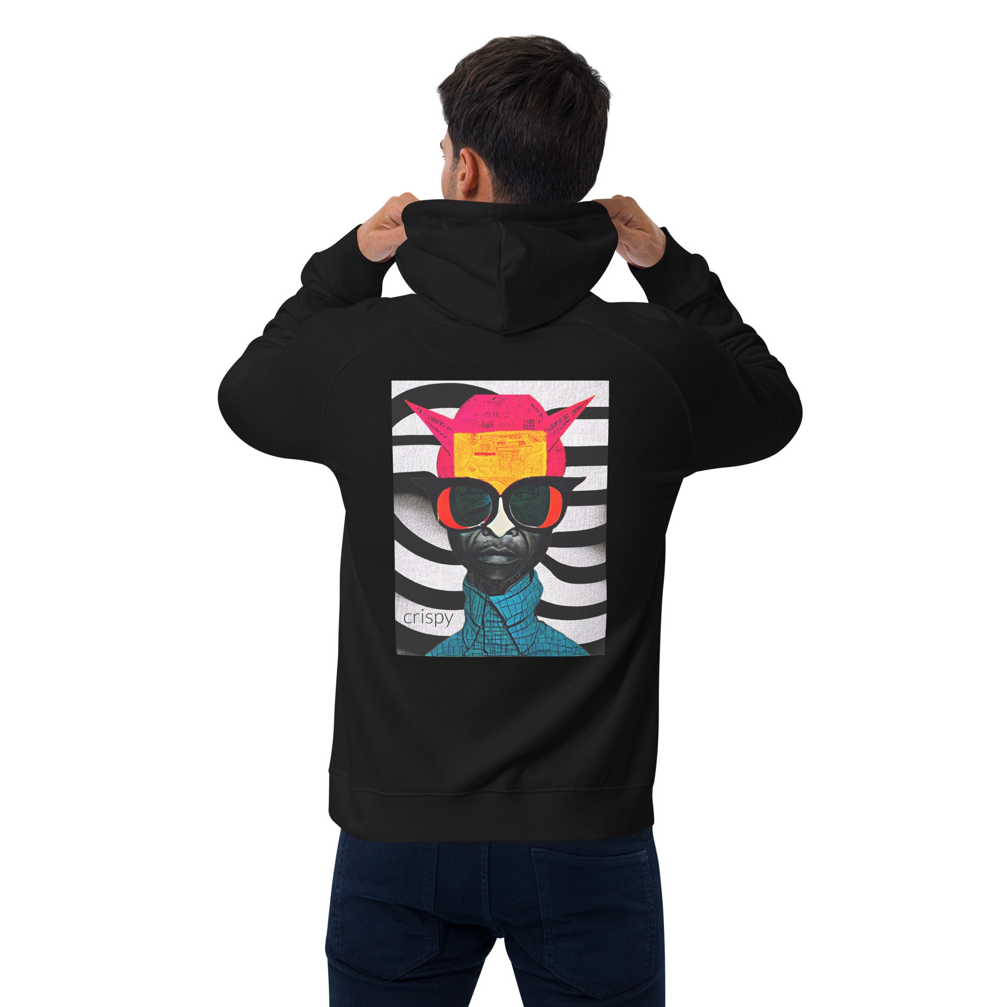 Cap Culture Crispy Unisex eco raglan hoodie