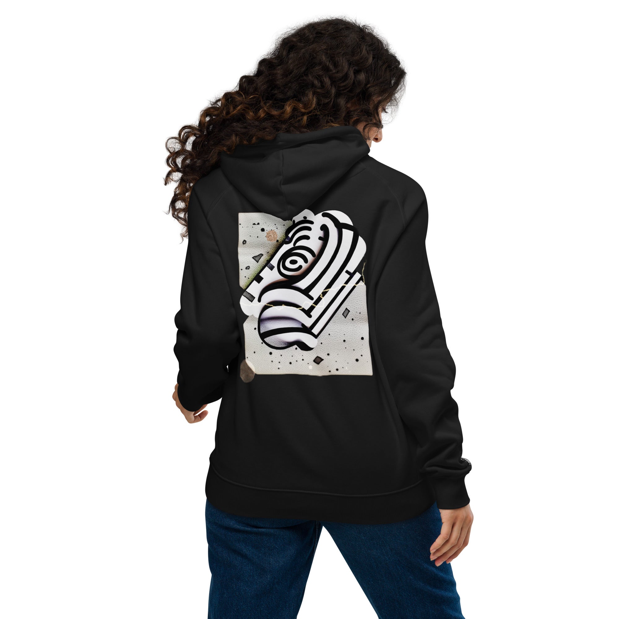 No hay nada más Unisex eco raglan hoodie