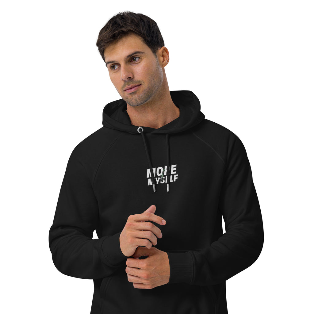 More of Myself 1 Unisex eco raglan hoodie