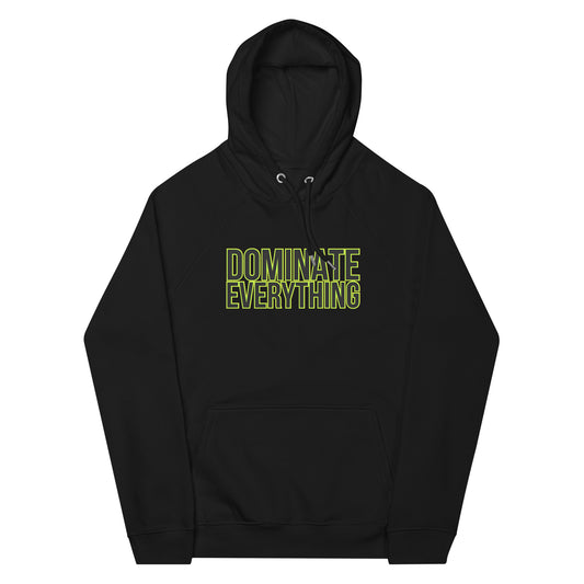 Dominate Everything Unisex eco raglan hoodie