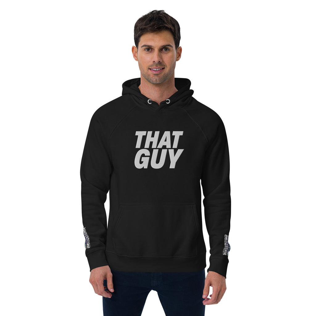 That Guy Unisex eco raglan hoodie