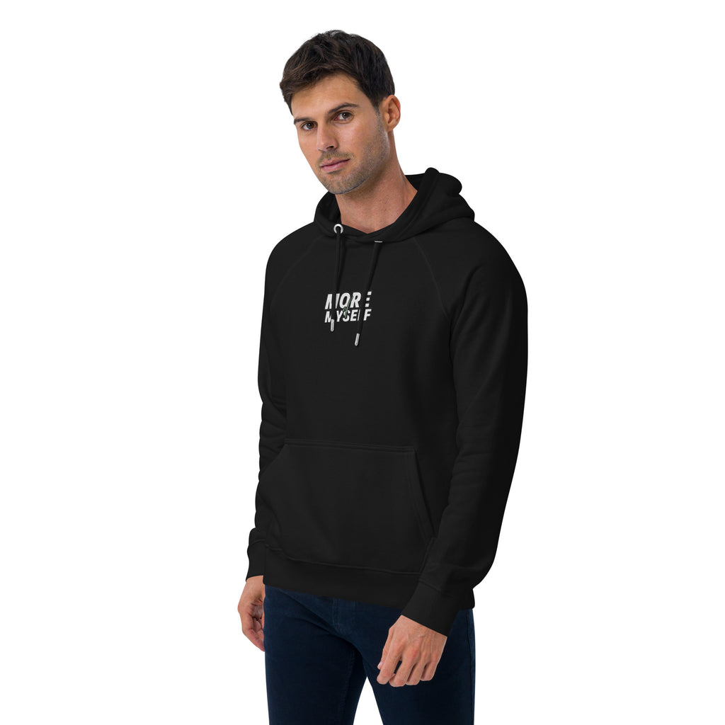 More of Myself 1 Unisex eco raglan hoodie