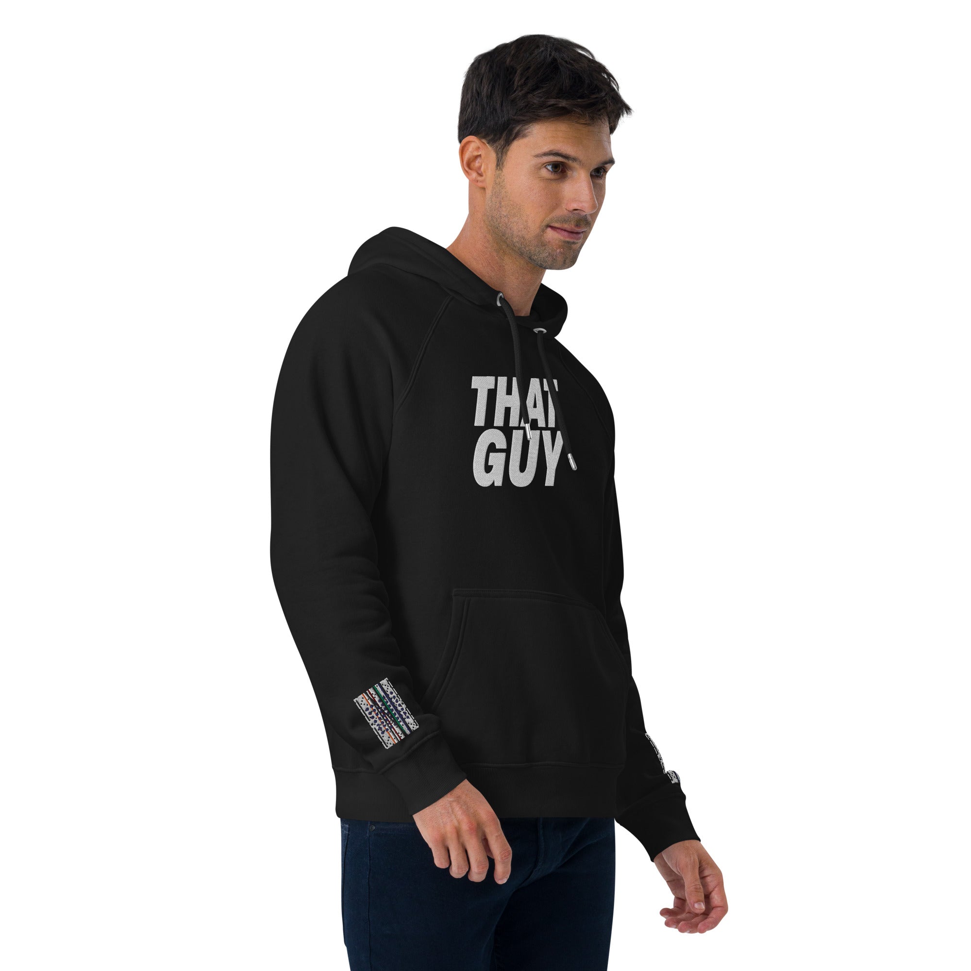 That Guy Unisex eco raglan hoodie