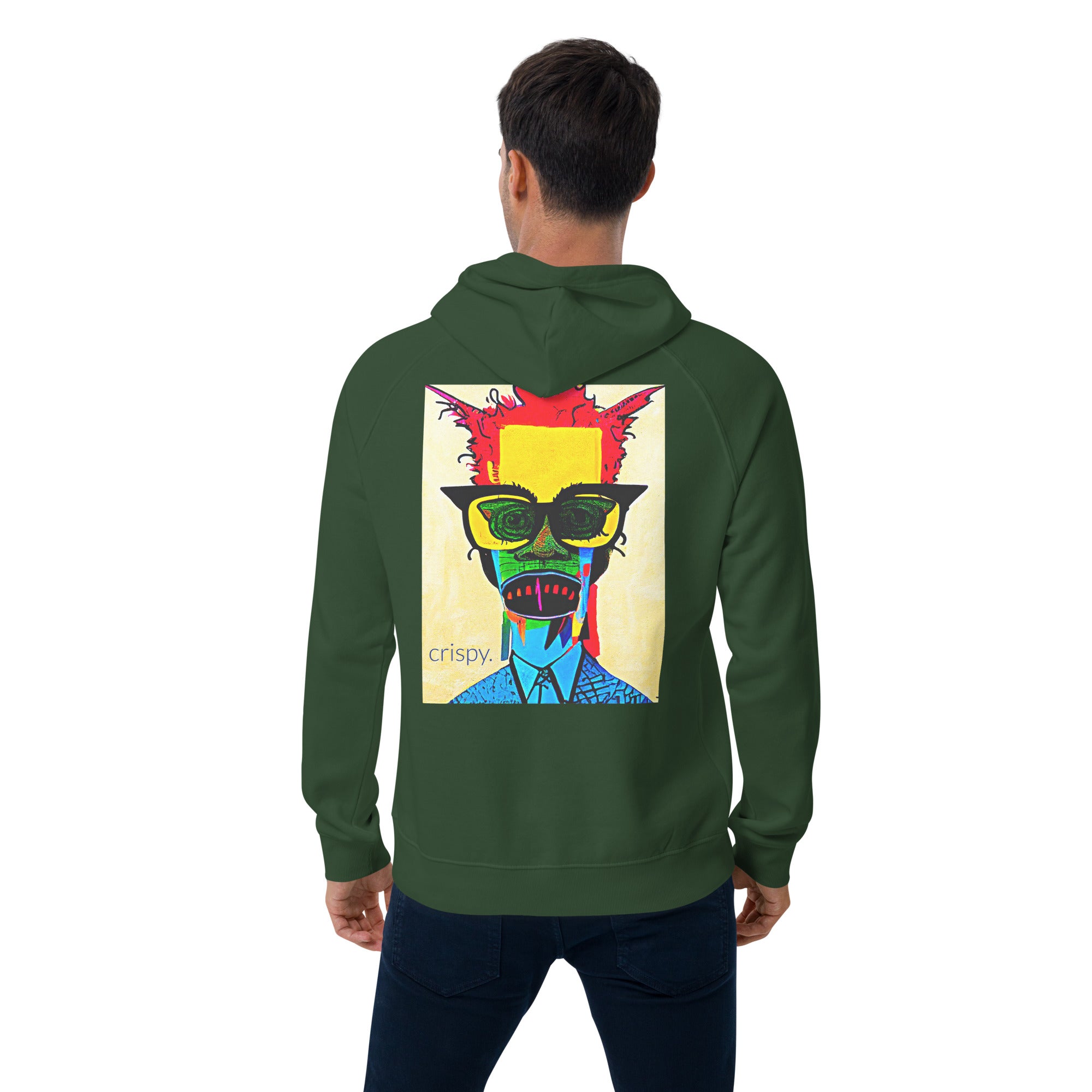 Culture Cap Crispy Unisex eco raglan hoodie