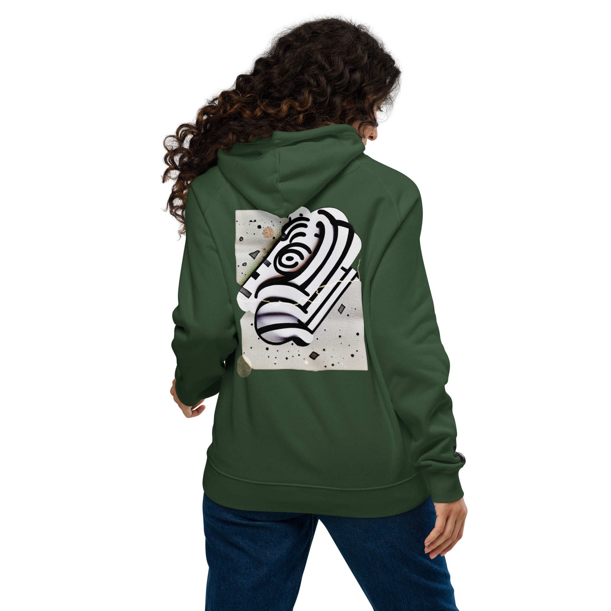 No hay nada más Unisex eco raglan hoodie