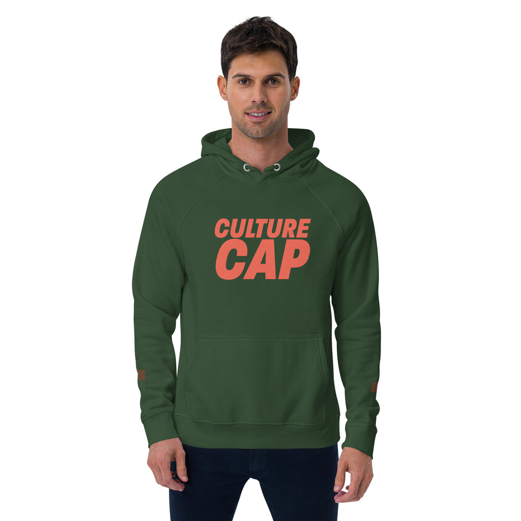 Culture Cap Unplug Unisex eco raglan hoodie