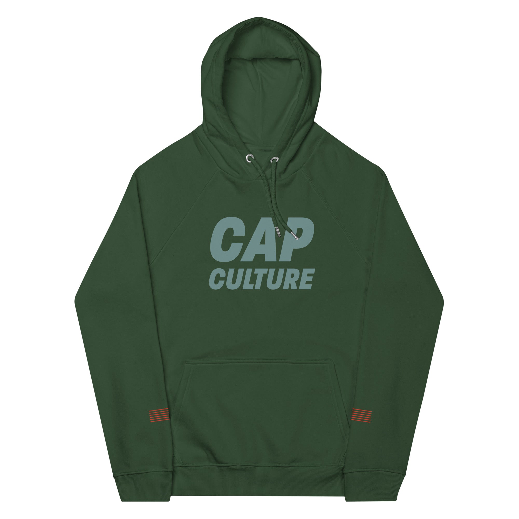 Cap Culture Unplug Unisex eco raglan hoodie