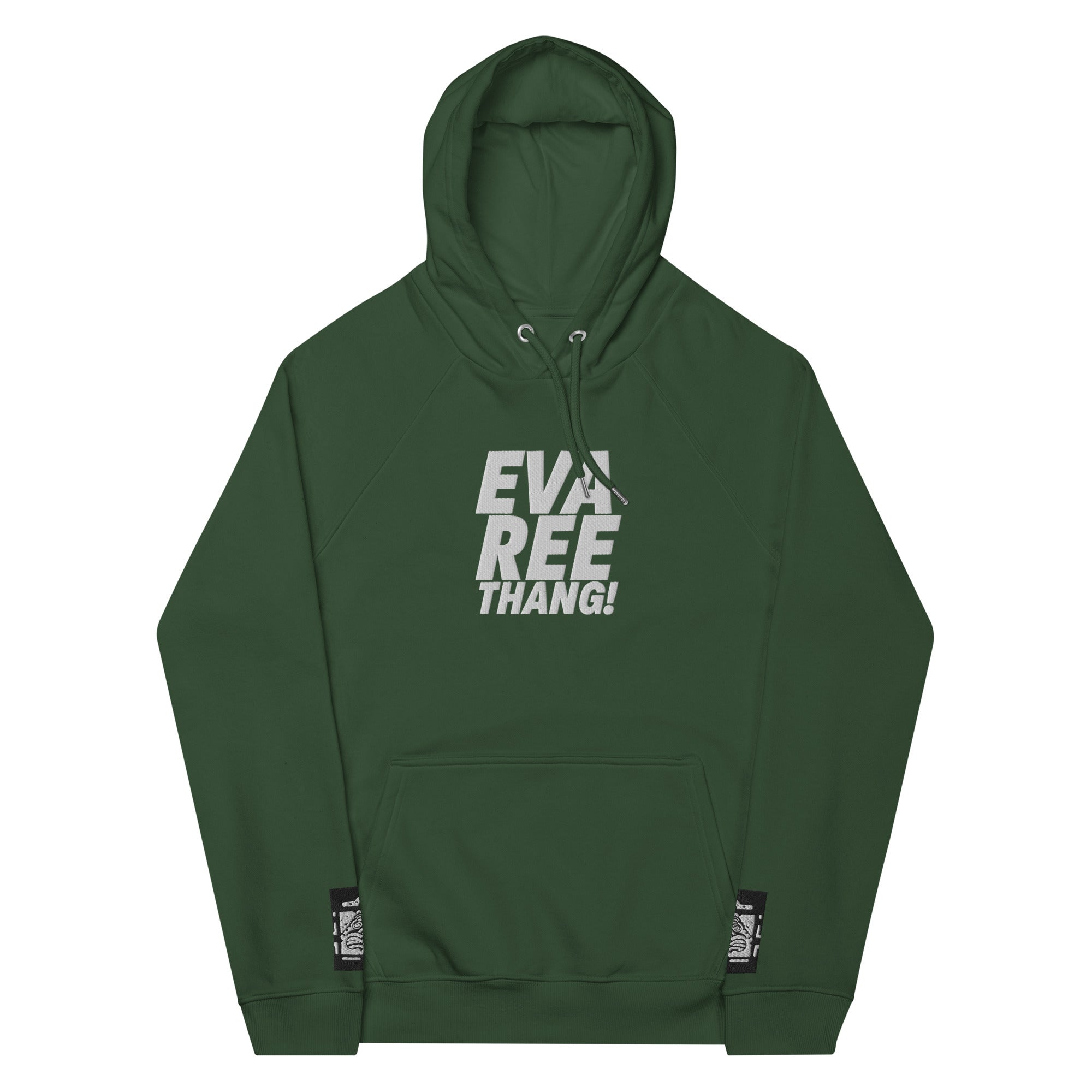 Eva-Ree-Thang Unisex eco raglan hoodie