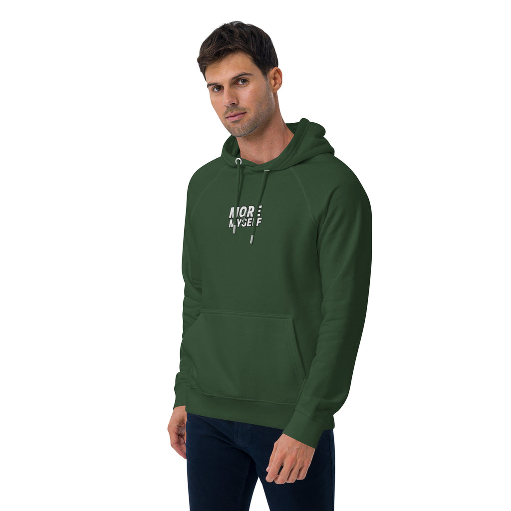 More of Myself 1 Unisex eco raglan hoodie