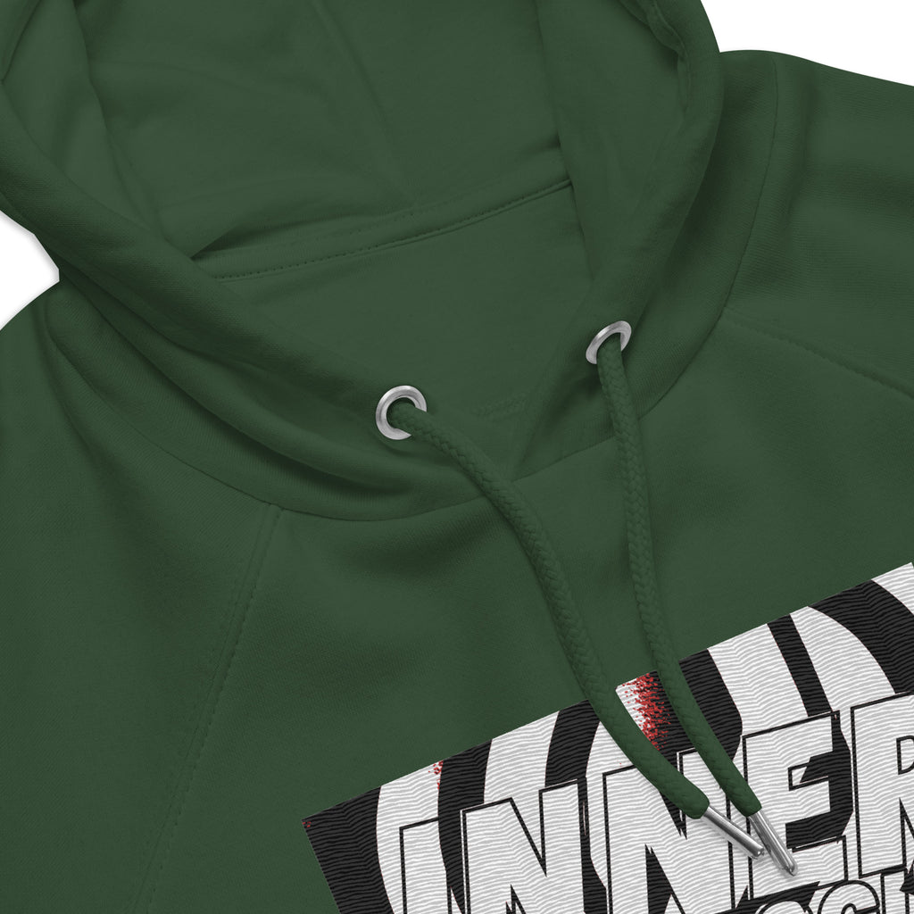 I.M. Streaming Unplug Unisex eco raglan hoodie