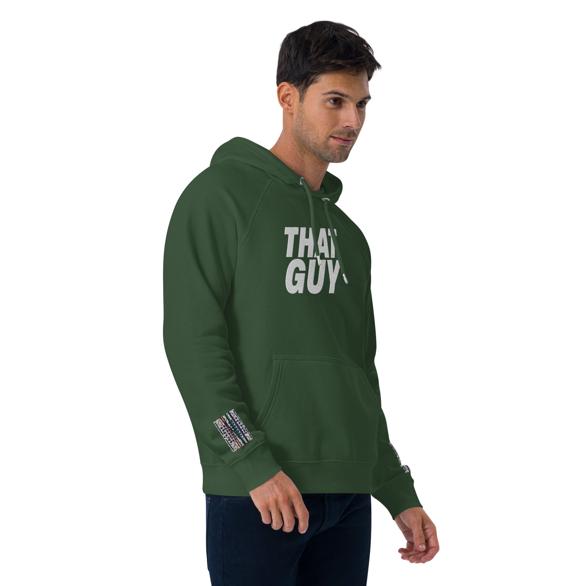 That Guy Unisex eco raglan hoodie