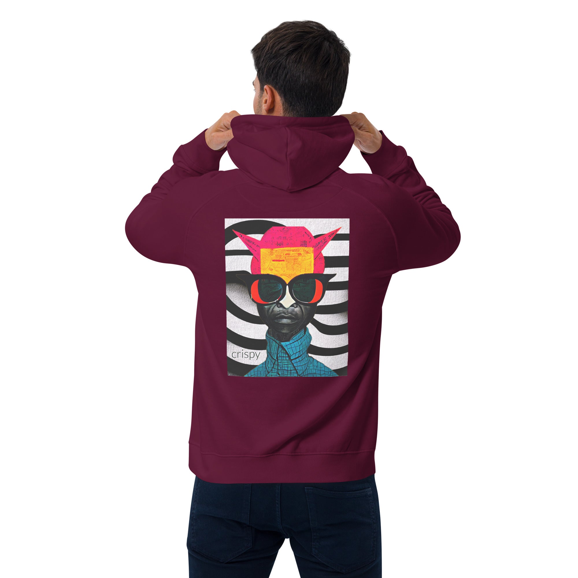 Cap Culture Crispy Unisex eco raglan hoodie