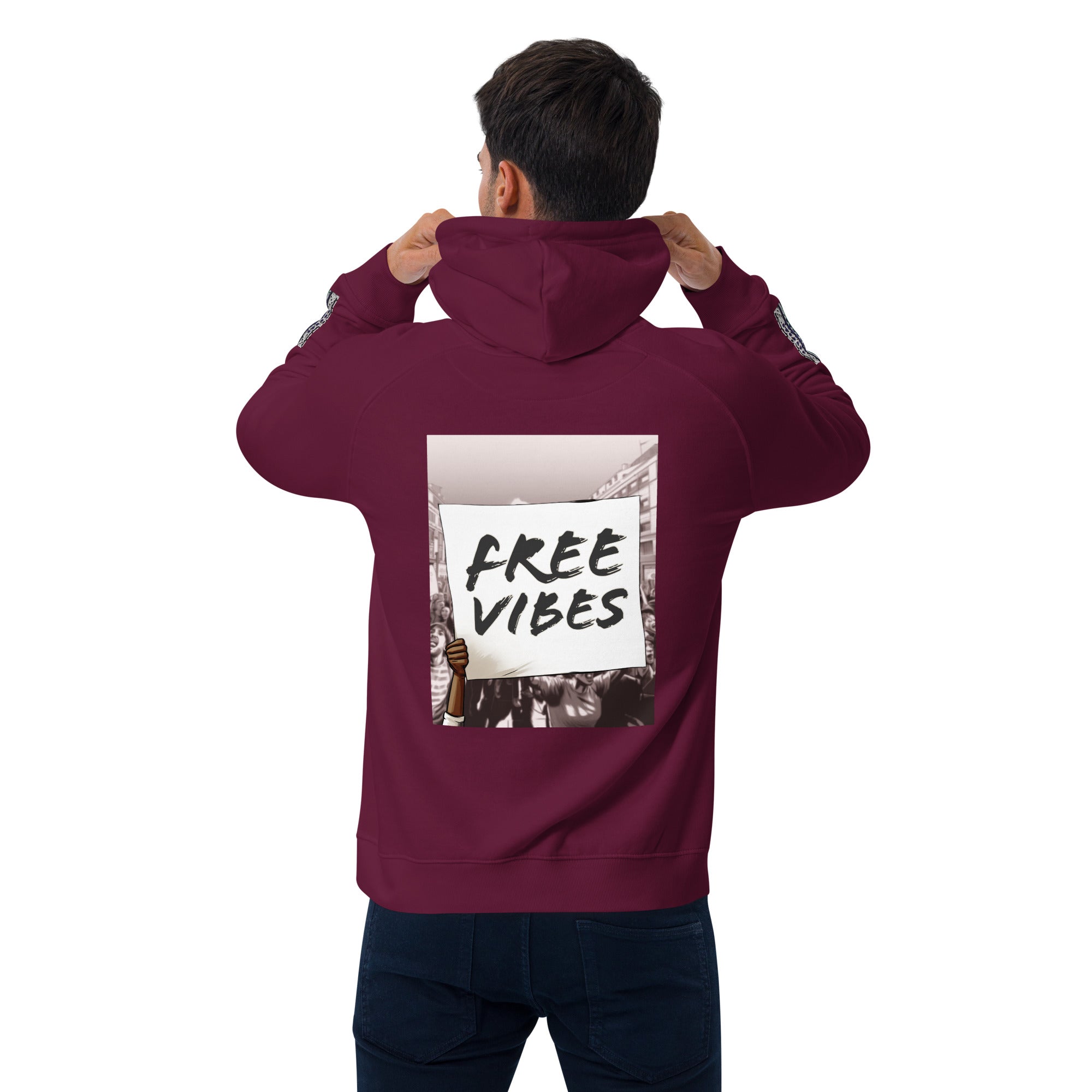 That Guy Unisex eco raglan hoodie