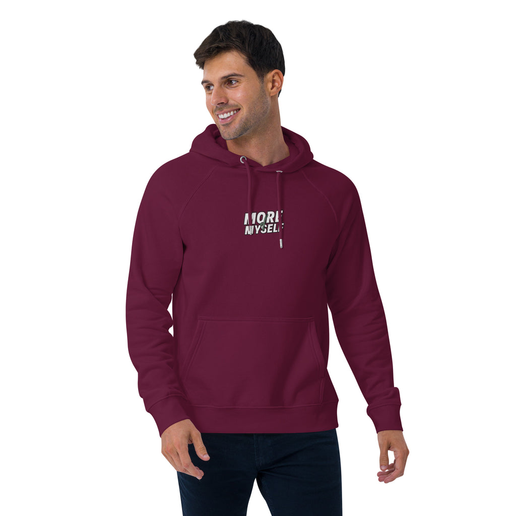 More of Myself 1 Unisex eco raglan hoodie