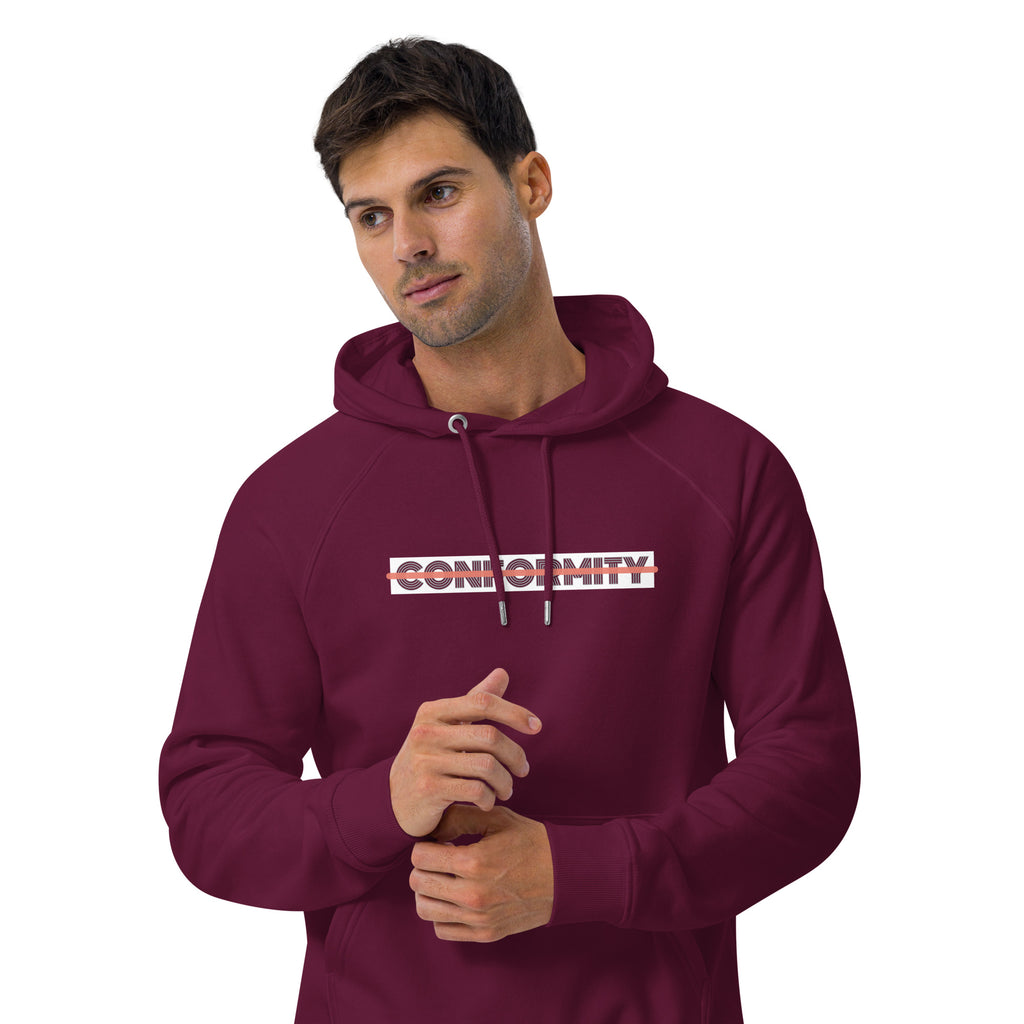 Screaming Nonconformity Unisex eco raglan hoodie
