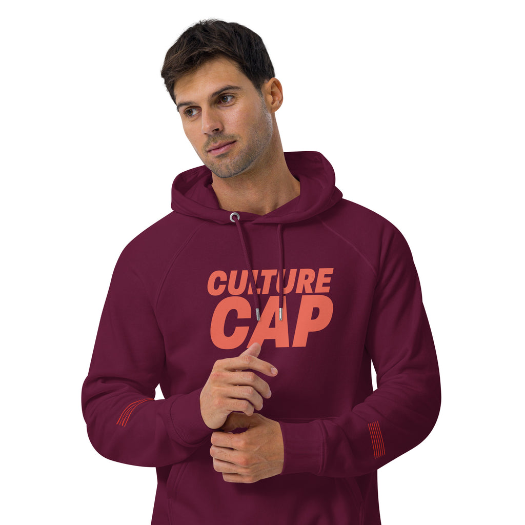 Culture Cap Unplug Unisex eco raglan hoodie