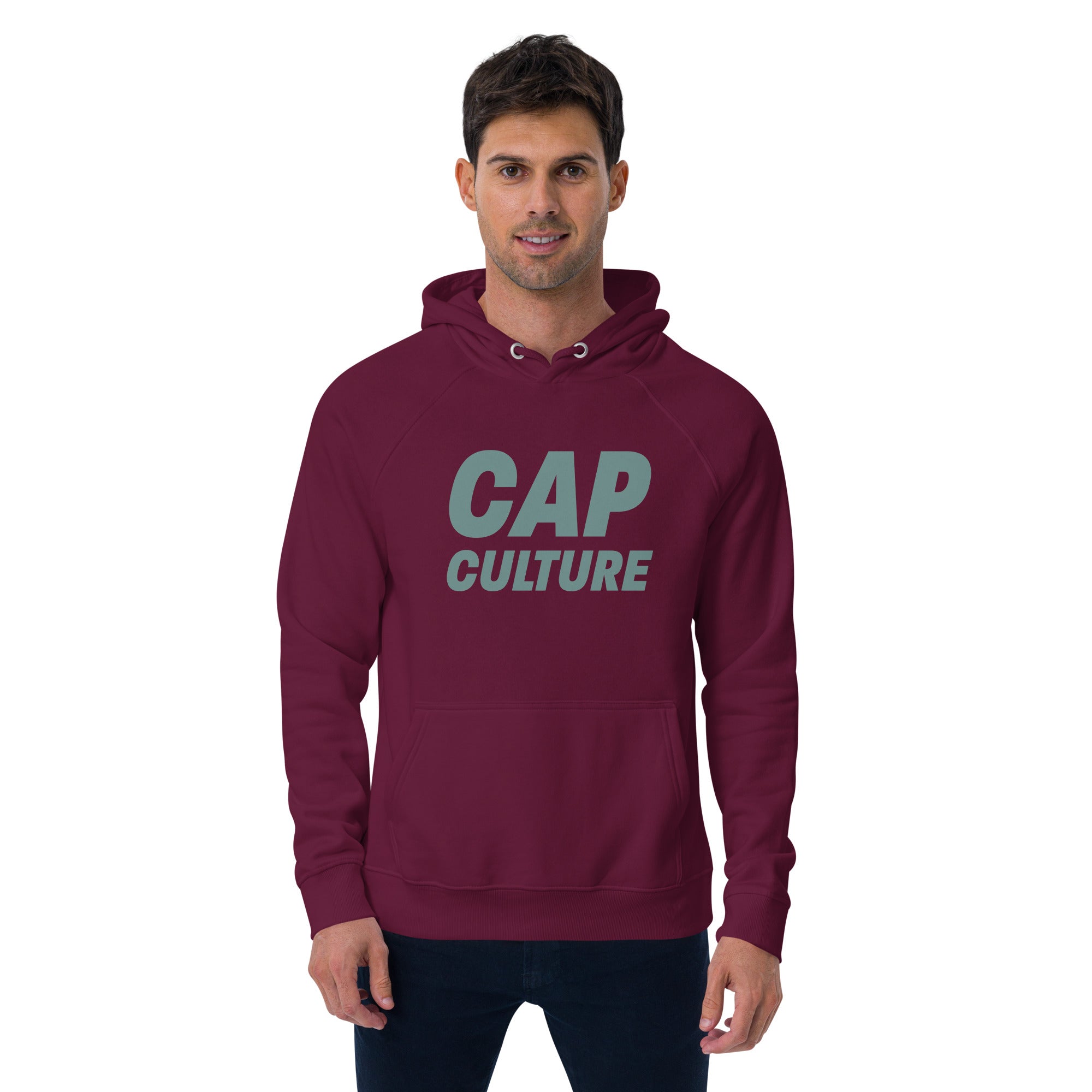 Cap Culture Crispy Unisex eco raglan hoodie