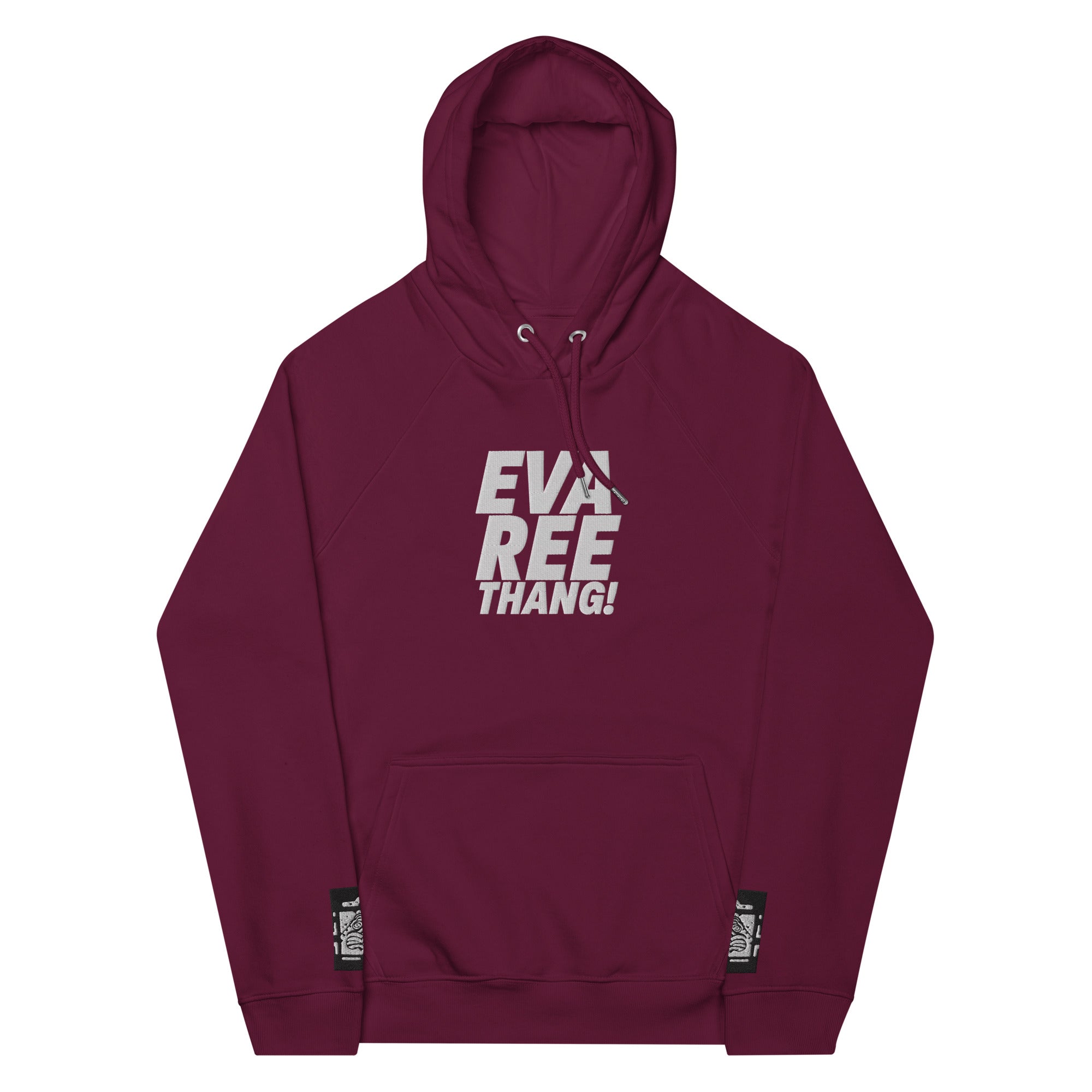 Eva-Ree-Thang Unisex eco raglan hoodie