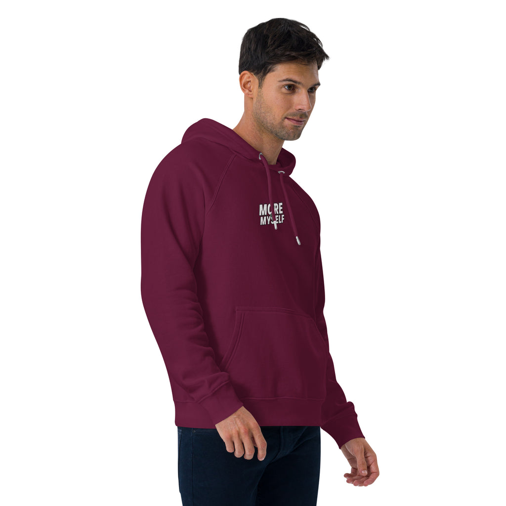 More of Myself 1 Unisex eco raglan hoodie